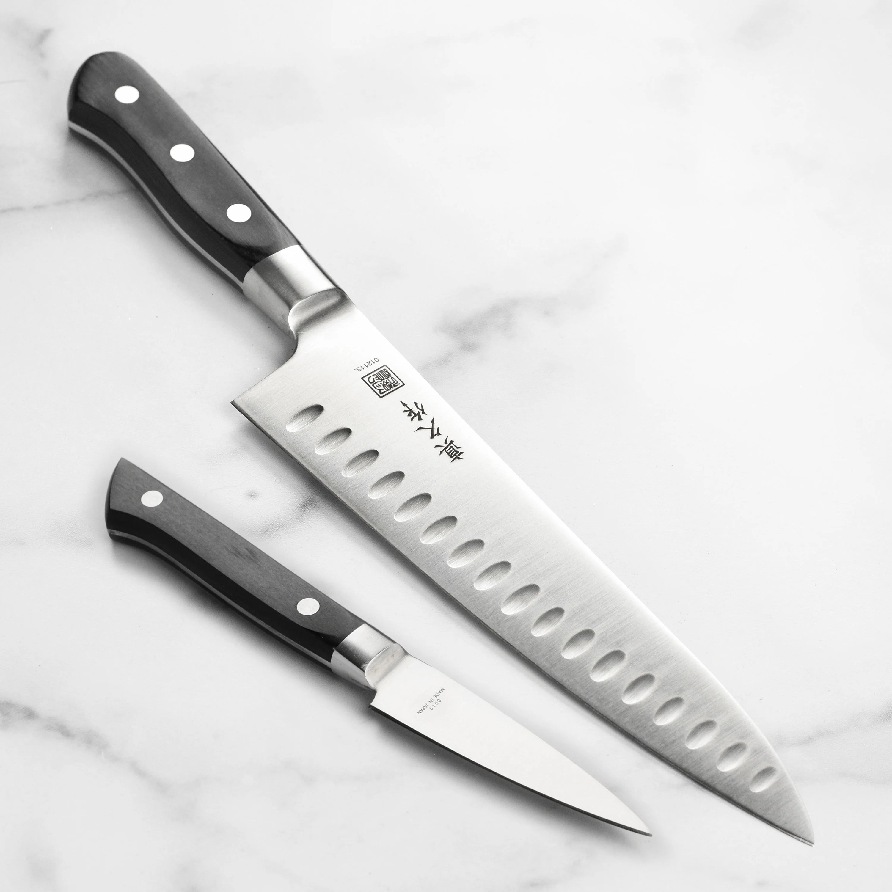 マック　HOGUEナイフ Hogue Deka Clip Point Knife | Blue + SW 20CV | Blade HQ