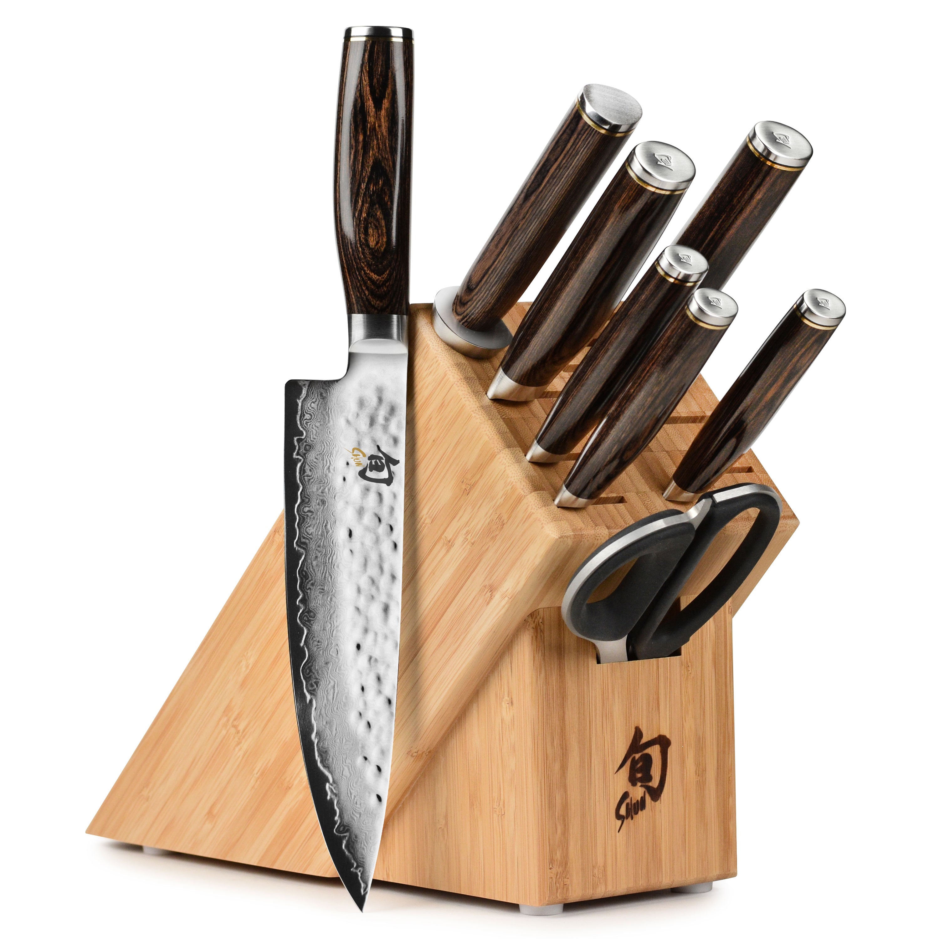 9Pc Grey Speckled Knife Set-Premier Housewares