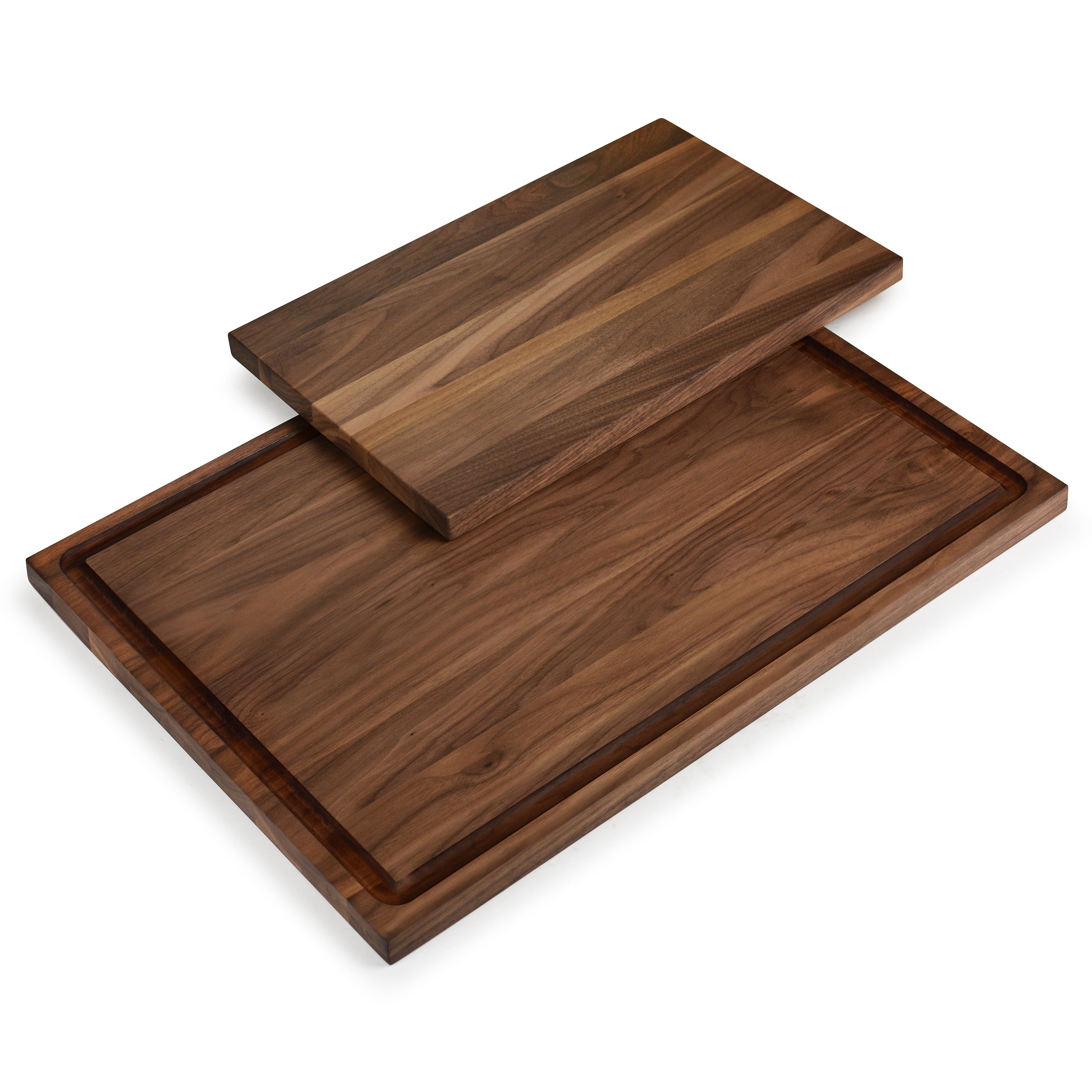 Oster Thornwood 2 Piece 16 Inch and 13 Inch Acacia Wood Cutting Board Set