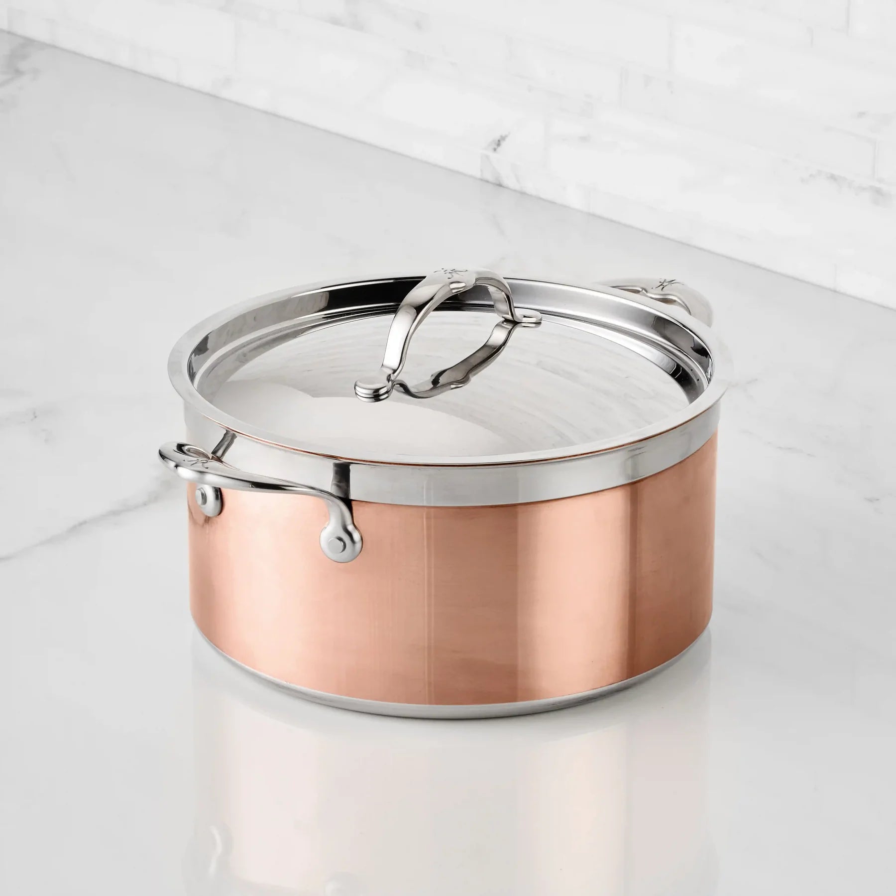 Hestan CopperBond Stock Pot - 6-quart Induction Copper – Cutlery