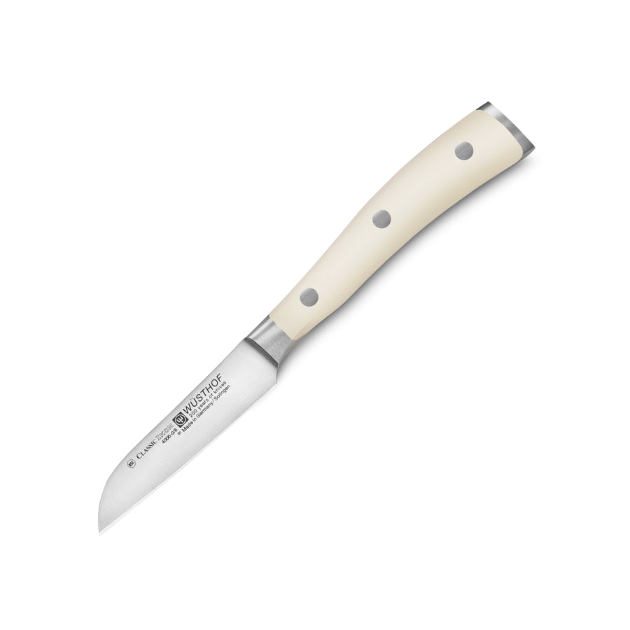 Wusthof Classic Ikon Creme 3" Flat Cut Paring Knife