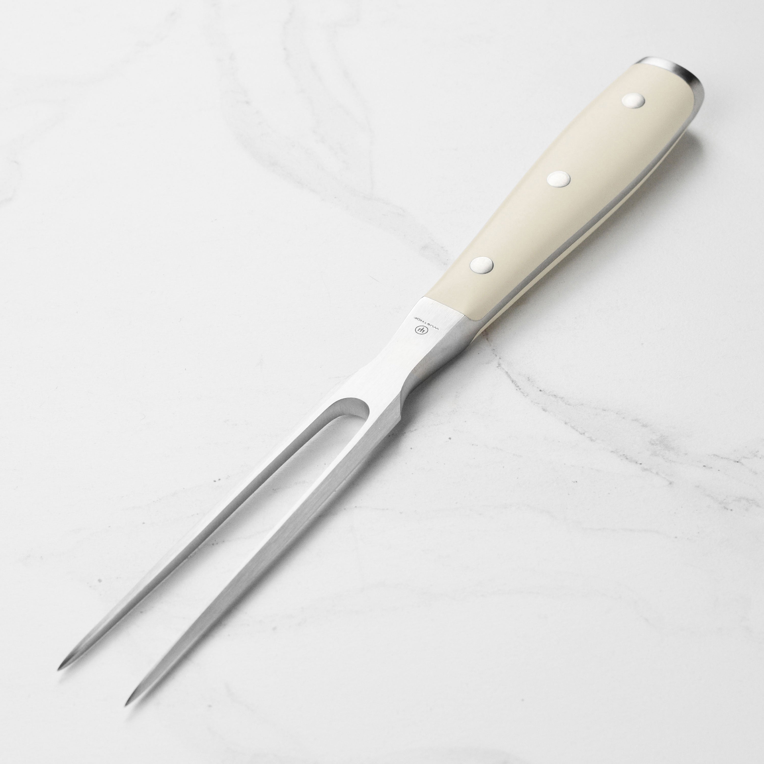 Wusthof Classic Ikon Creme Carving Fork - 6
