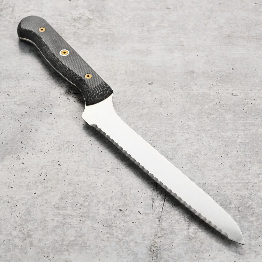 Messermeister Custom Micarta 8" Offset Bread Knife
