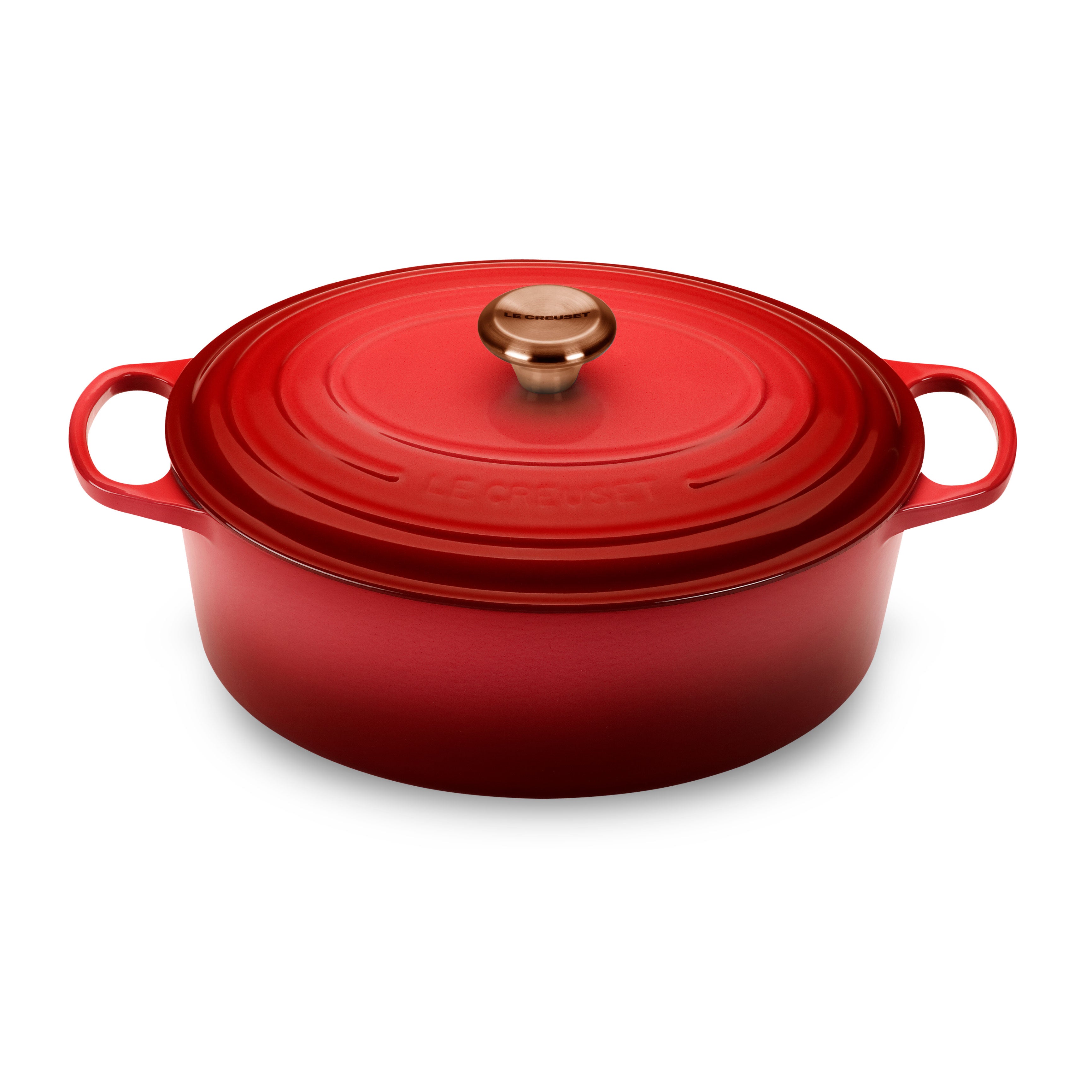 LE CREUSET Cerise 23cm と27cm ラウンドプレート 8枚 LE CREUSET Cerise 23cm と27cm ラウンドプレート 8枚 - メルカリ
