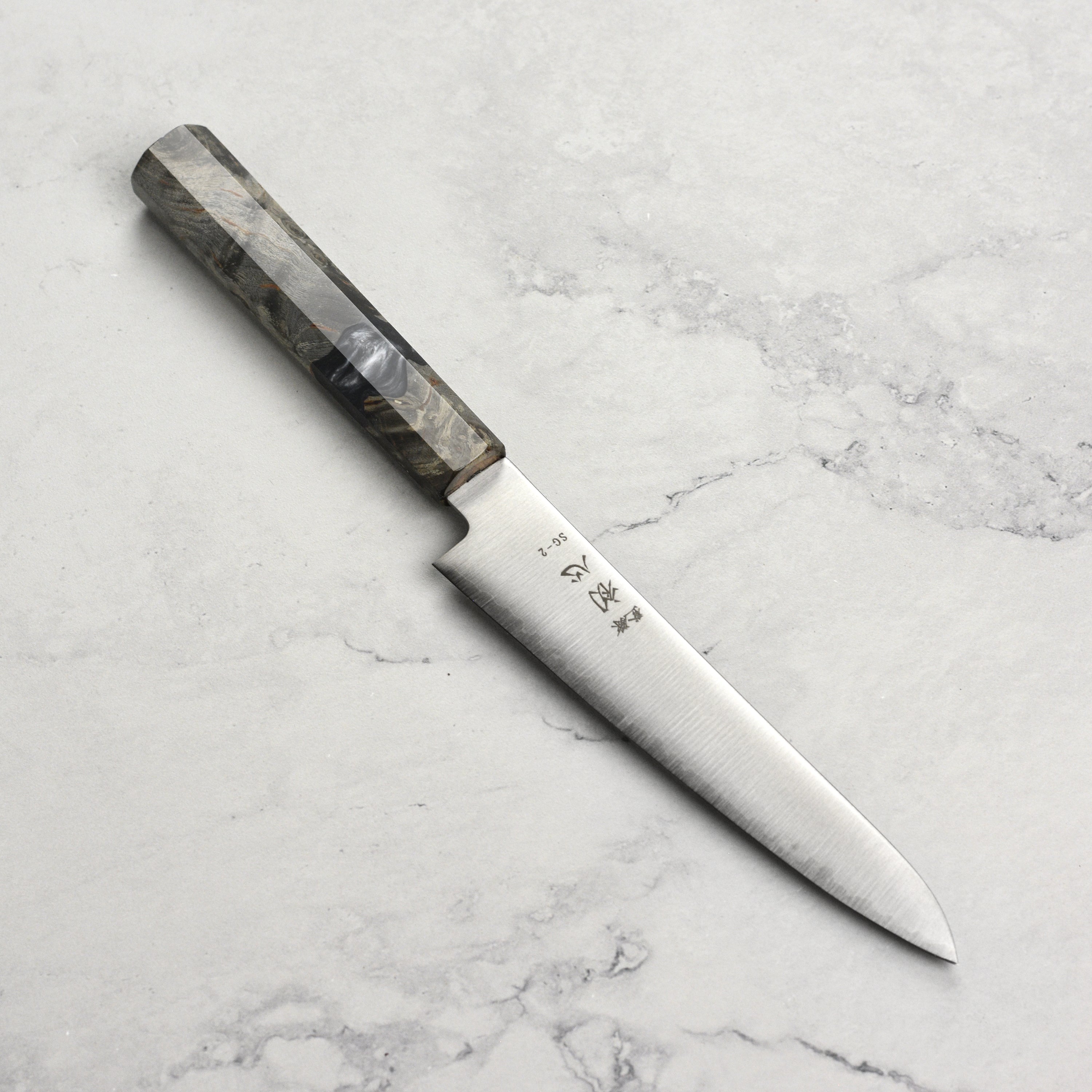 Hyper Knife 6 正規品ホログラムシールつき。 Hatsukokoro Hayabusa SG2 Petty, 150mm (5.9
