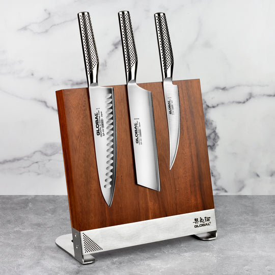 Global Model X Heavy Metal Knife Set