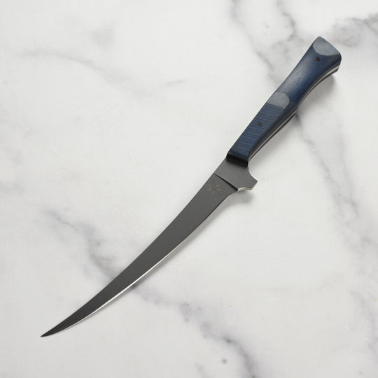 Town Cutler eXo Blue 6" Curved Boning Knife