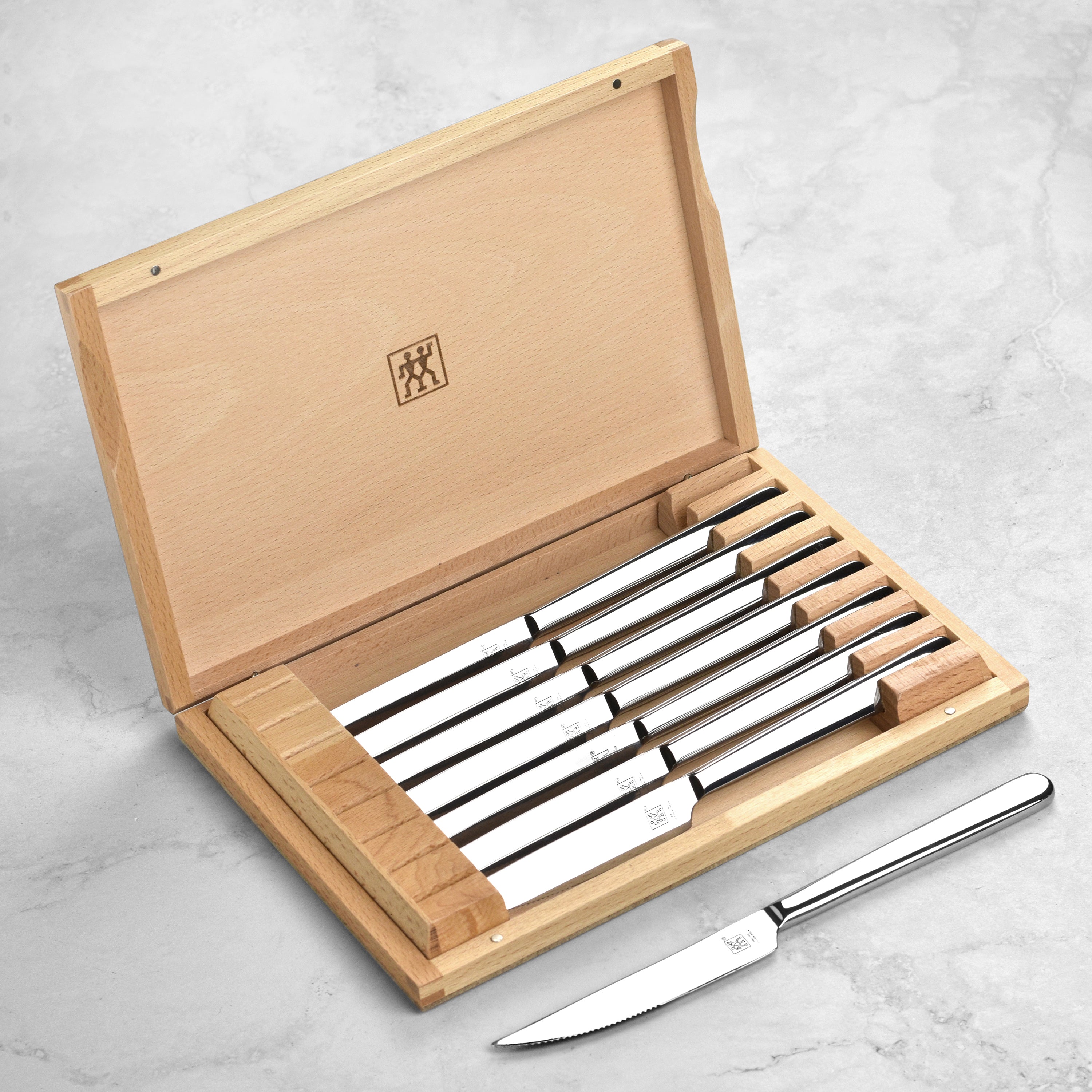 ZWILLING J.A. HENCKELS ディナーナイフ 9本 Zwilling J.A. Henckels Steak Knives - 8 Piece Stainless Steel