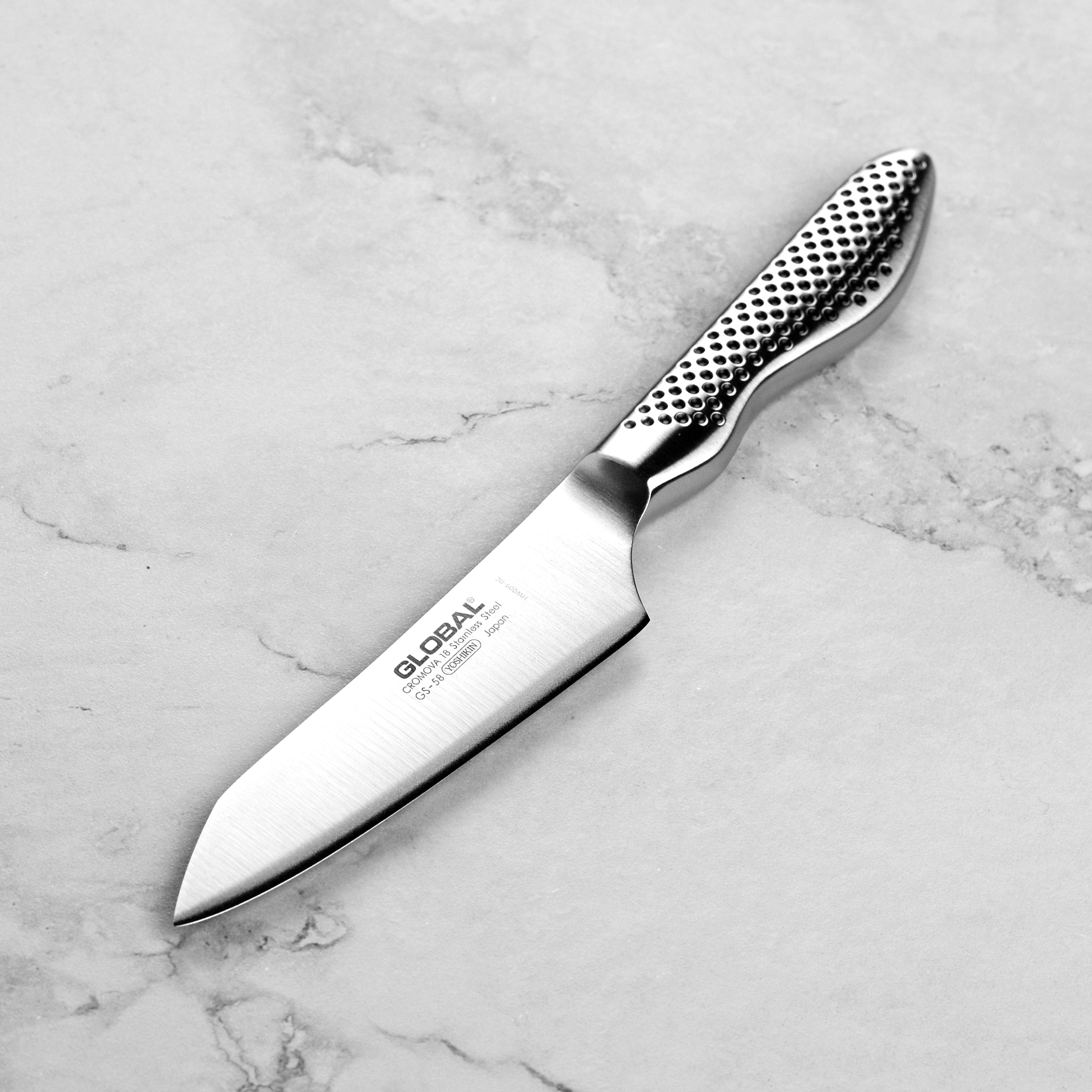 GLOBAL GS-3 ナイフ CROMOVA 18 ステンレス鋼 Global Asian Utility Knife - 4.25