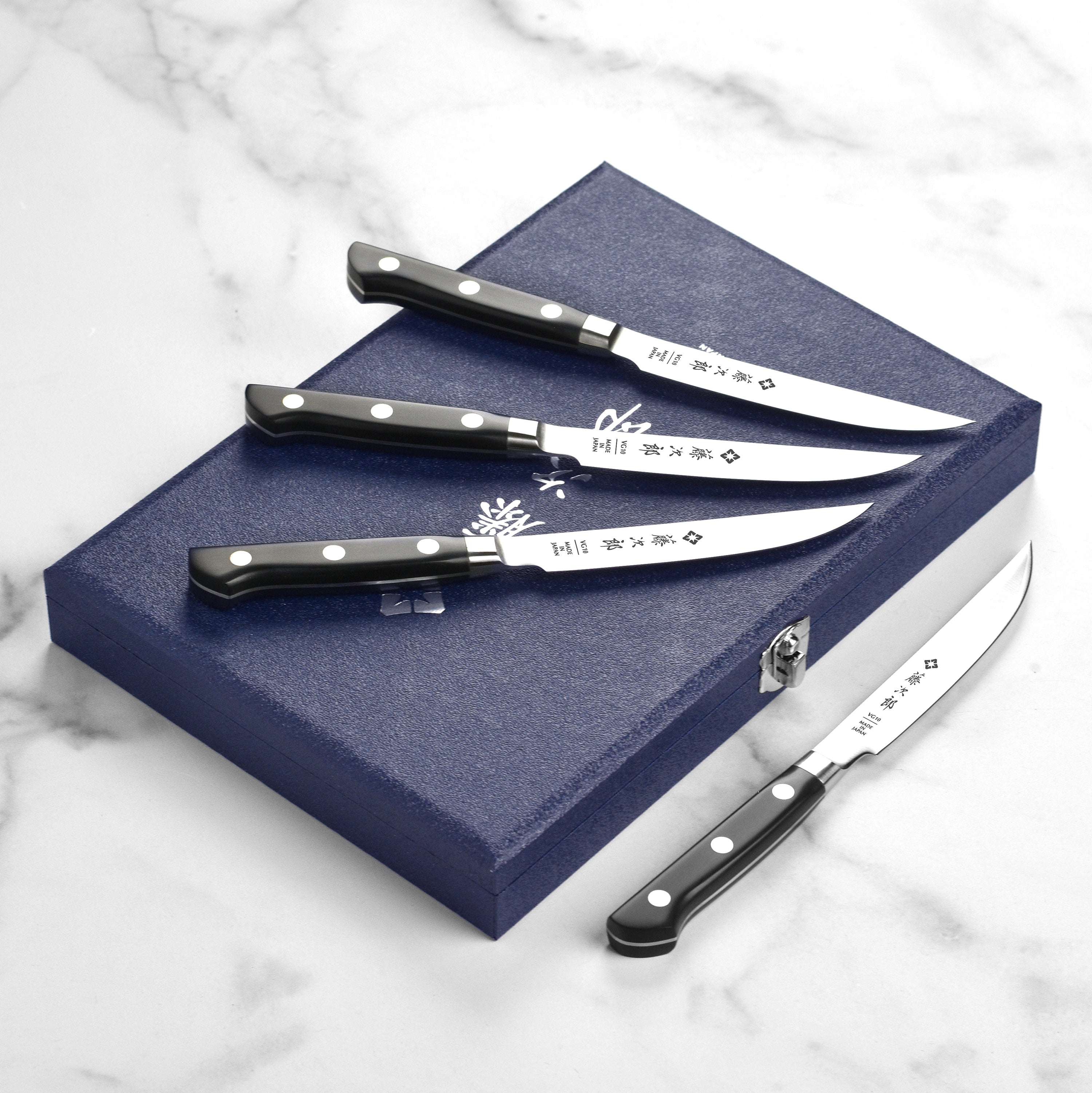 Tojiro Classic Steak Knife Set - 4 Piece – Cutlery and More