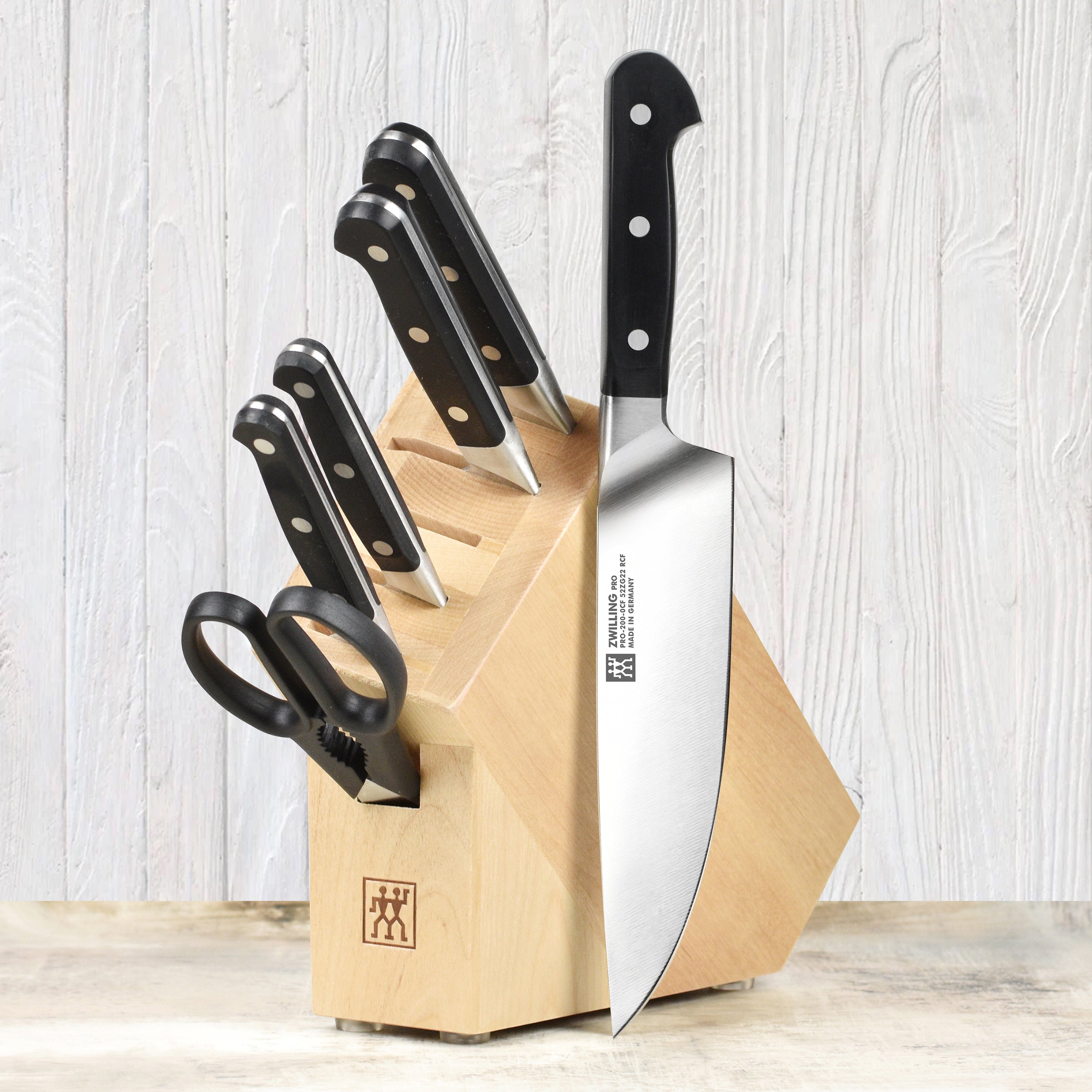 Zwilling Pro Knife Block Set - 7 Piece Studio – Cutlery and More