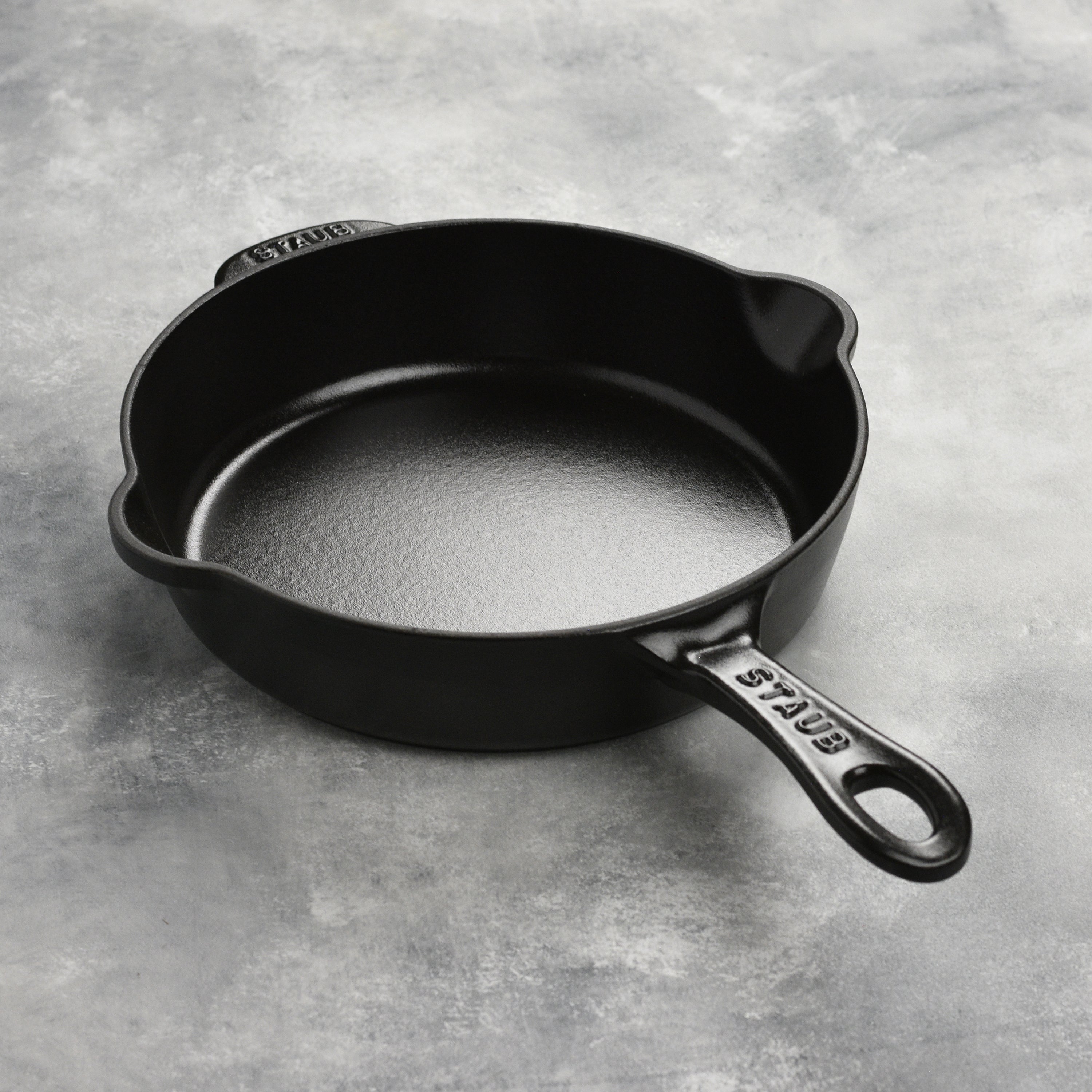 Staub Cast Iron Deep Traditional Skillet - 8.5