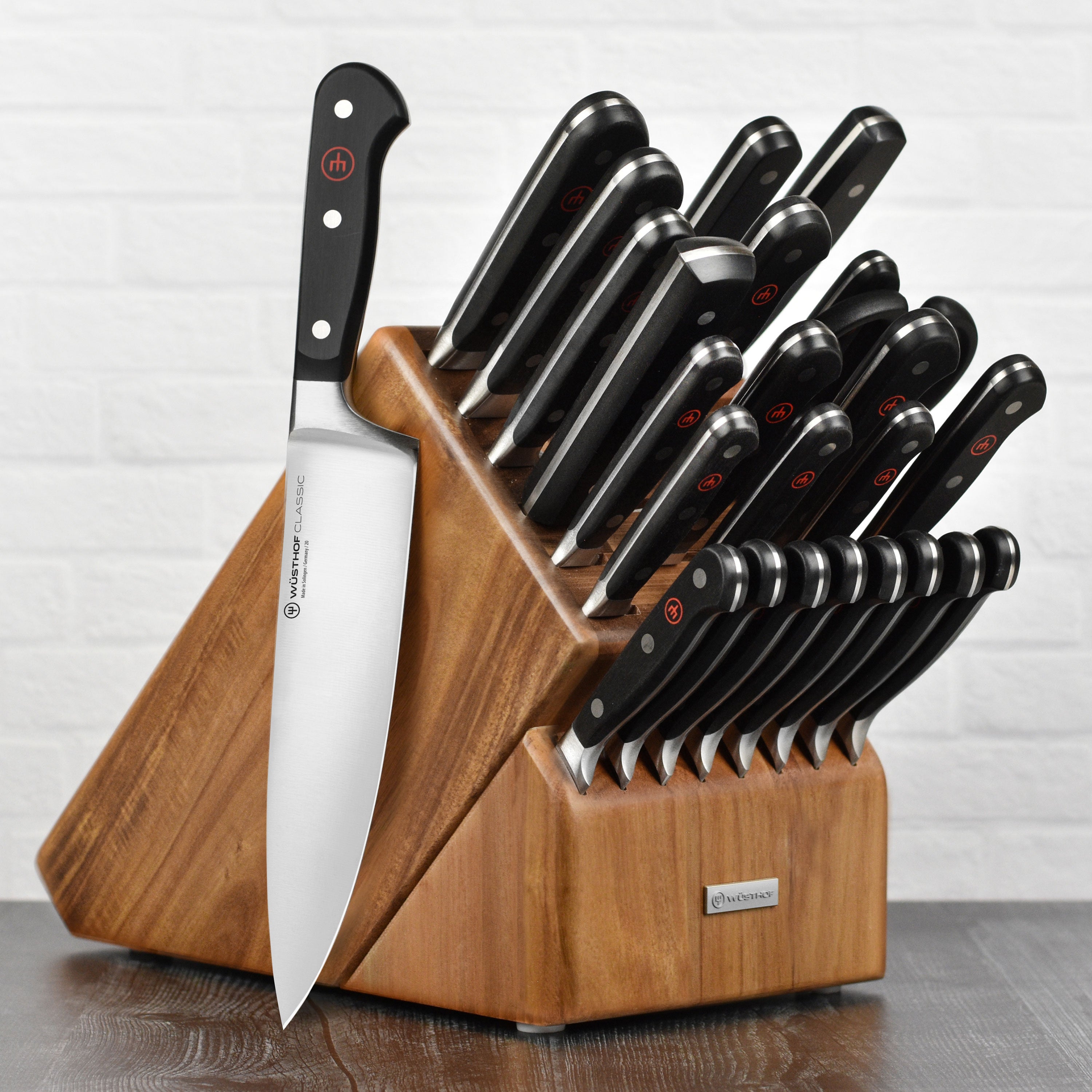 Wusthof Classic Knife Block Set - 26 Piece Ultimate – Cutlery and More