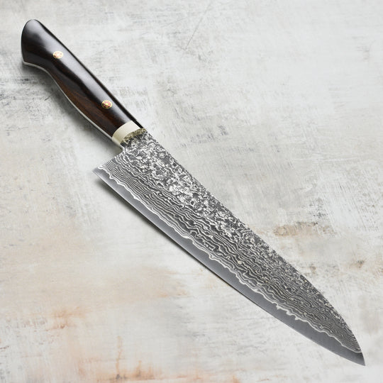 Shigeki Tanaka Hand-Forged R2 Damascus 9.4" Gyuto