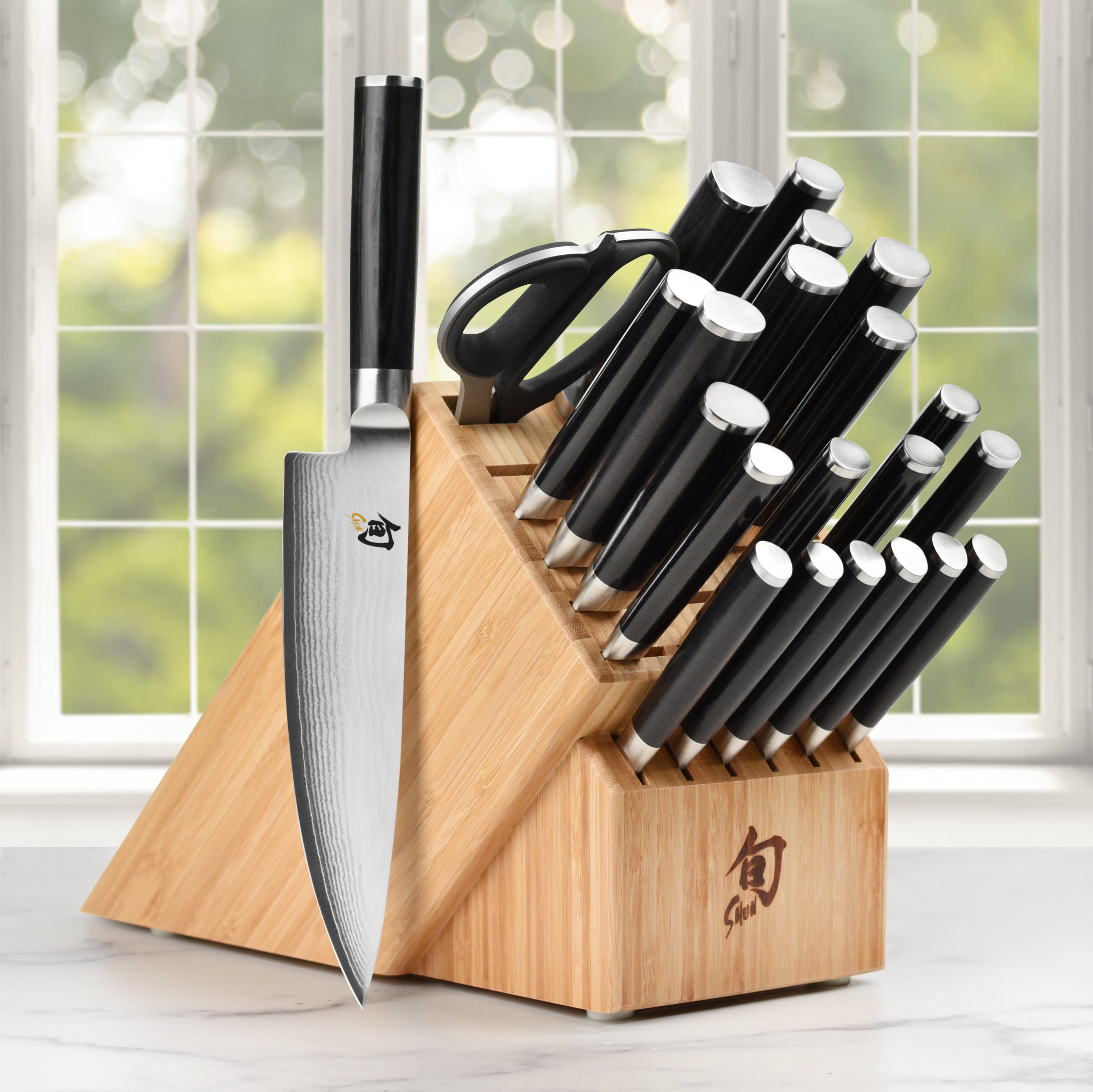 Shun Classic Knife Block Set - 23 Piece – Cutlery and More