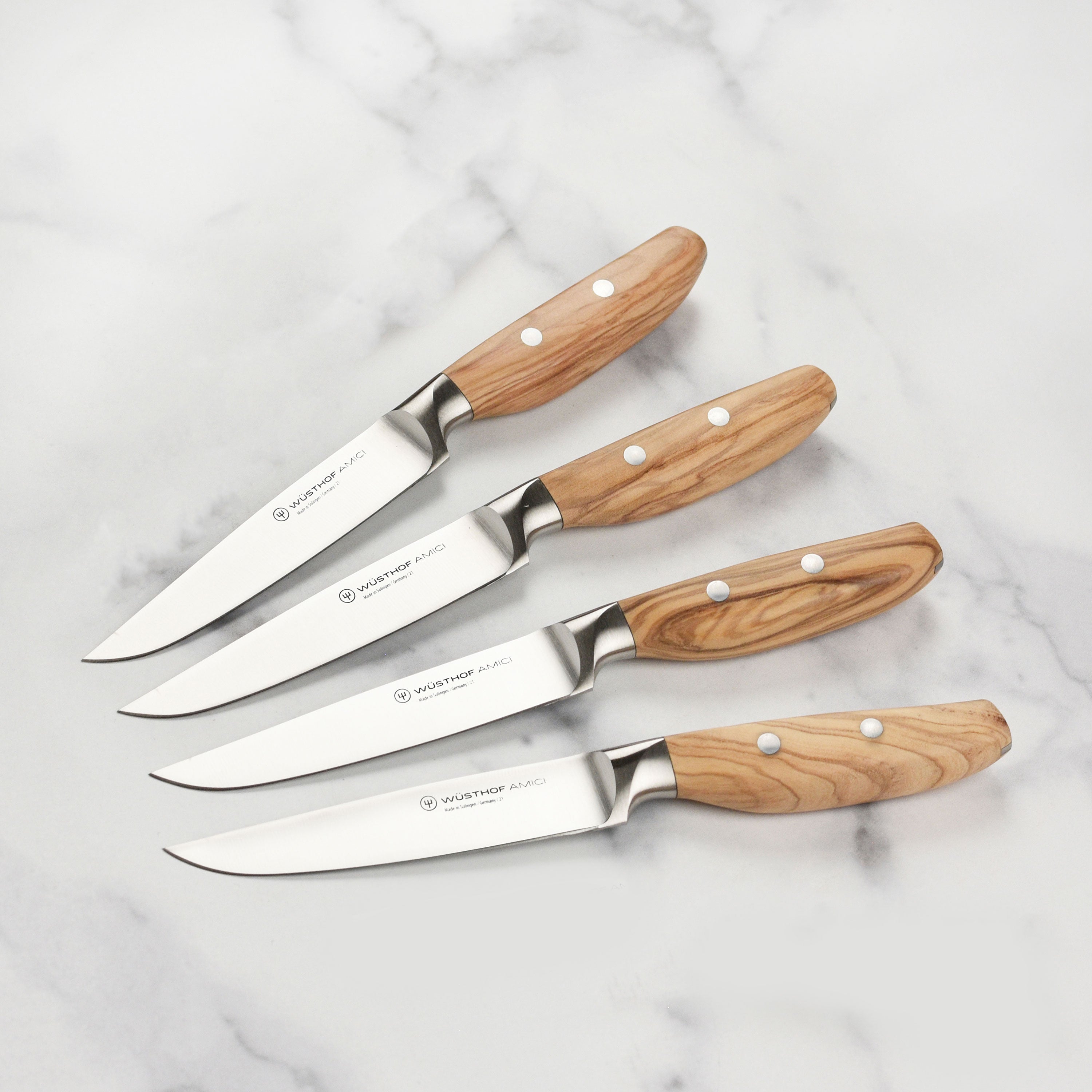 Wusthof Amici Steak Knife Set - 4 Piece – Cutlery and More