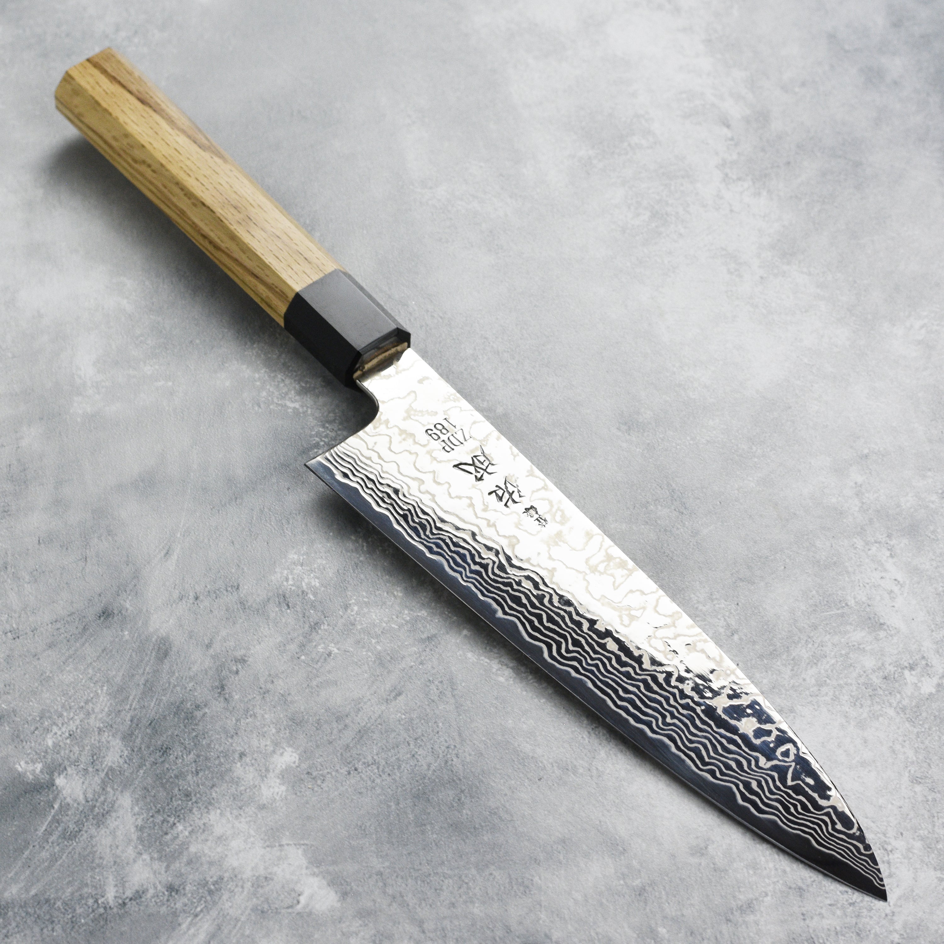 ZDP-189 Gyuto Silver Tsuchime 210mm (8.3
