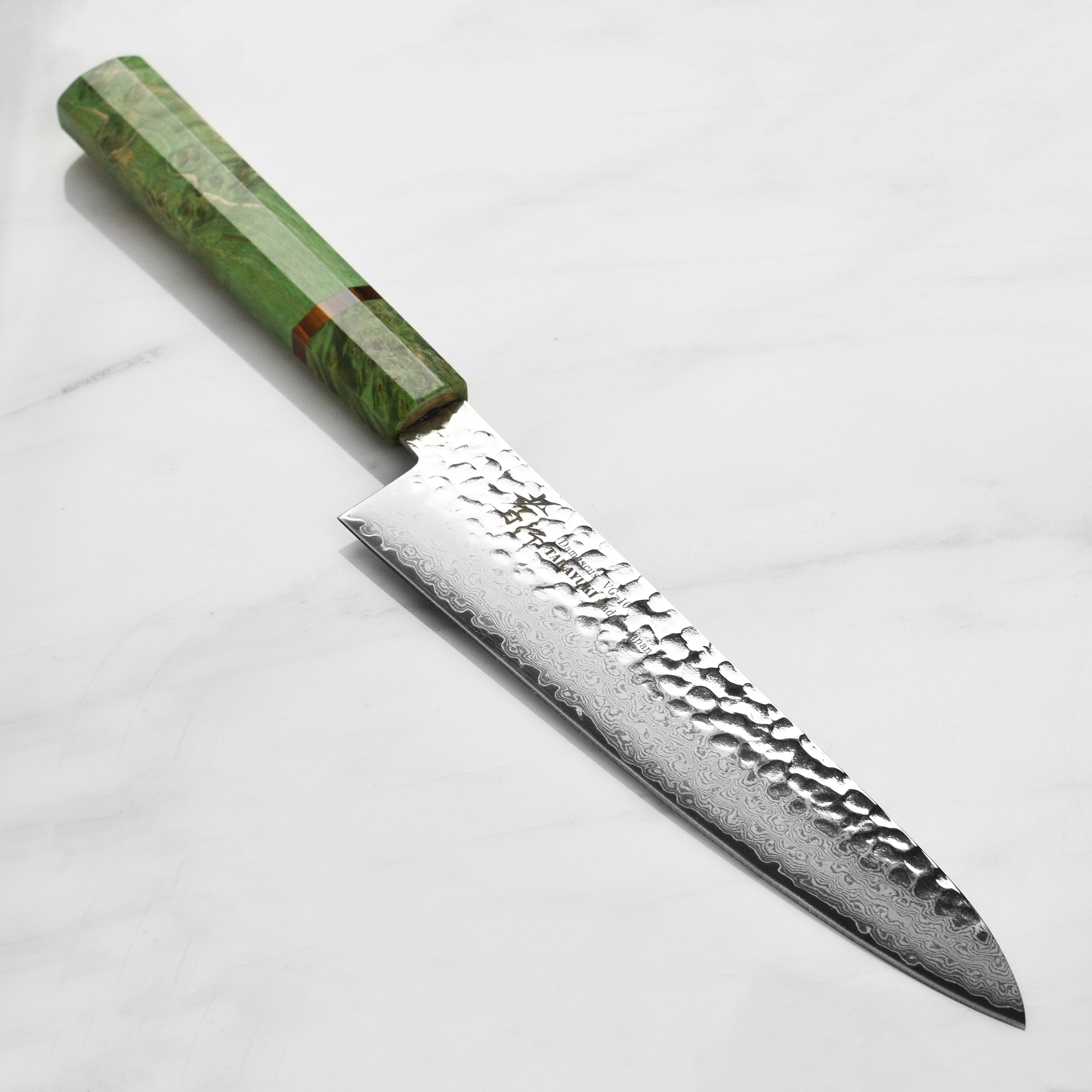 Sakai Takayuki Hammered Damascus Gyuto, 8.25