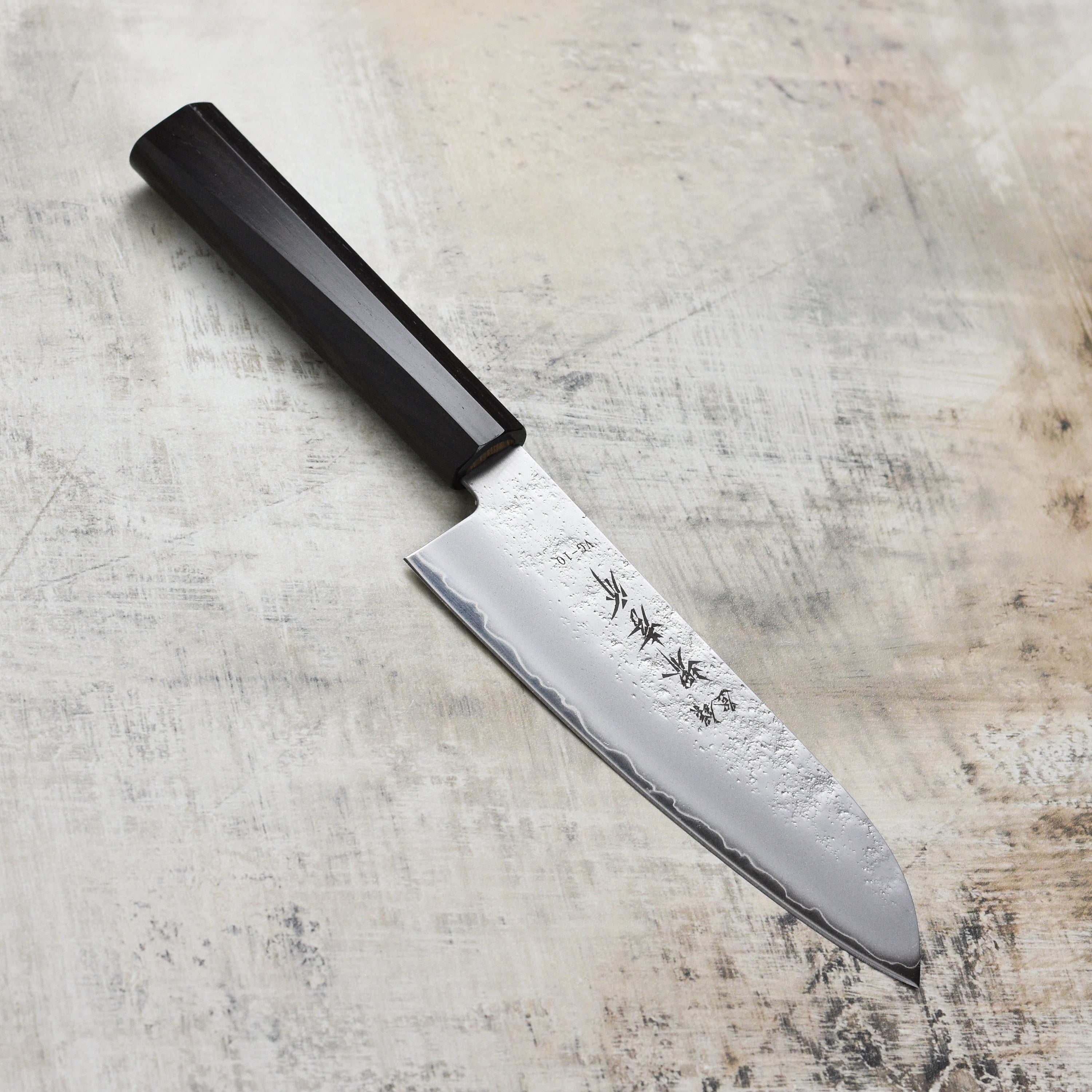 Sachi⭐︎ Sakai Takayuki Nashiji Santoku Knife, VG10 Stainless Steel 6.7