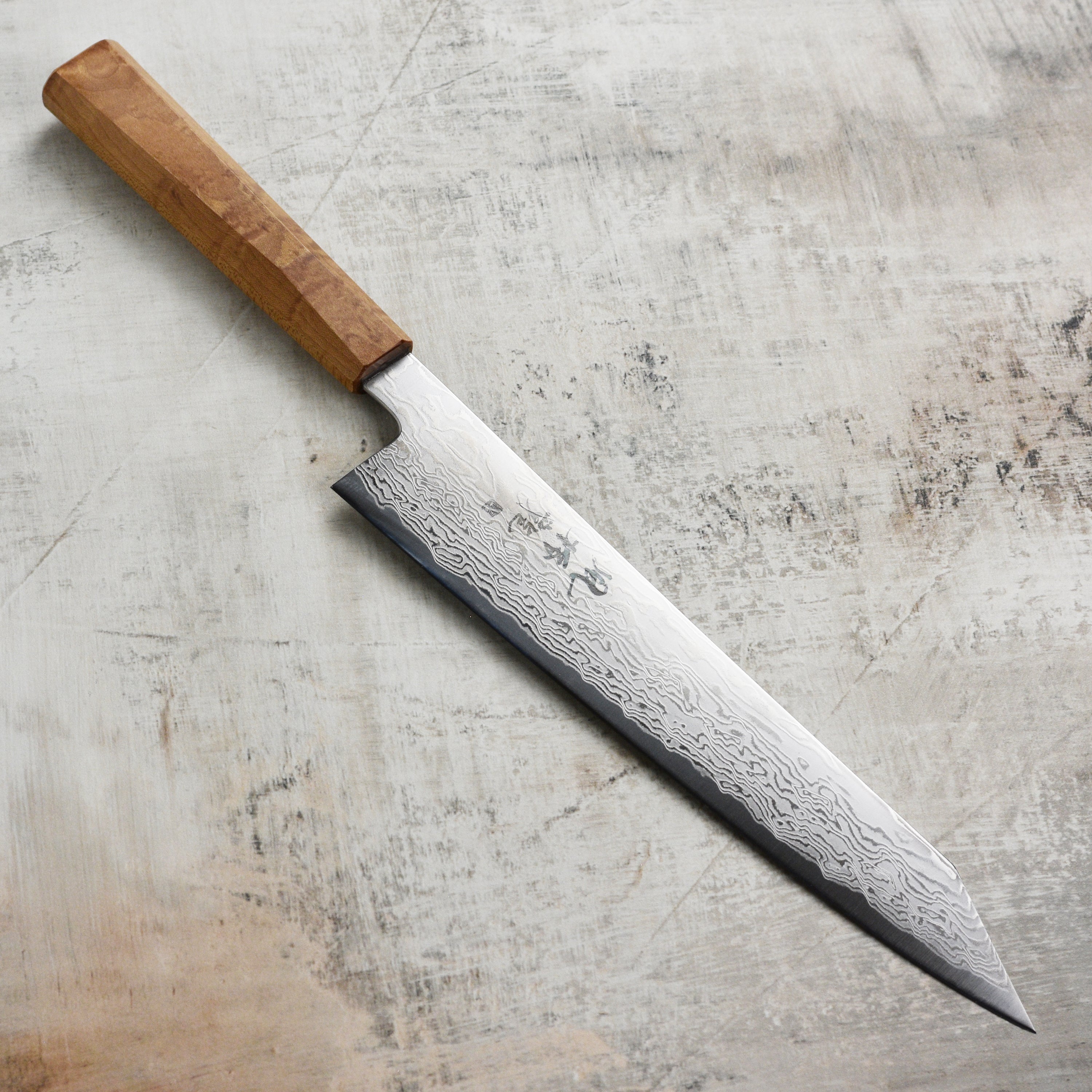 kuru様 Ryusen Fukakuryu Gyuto Knife, 9.4