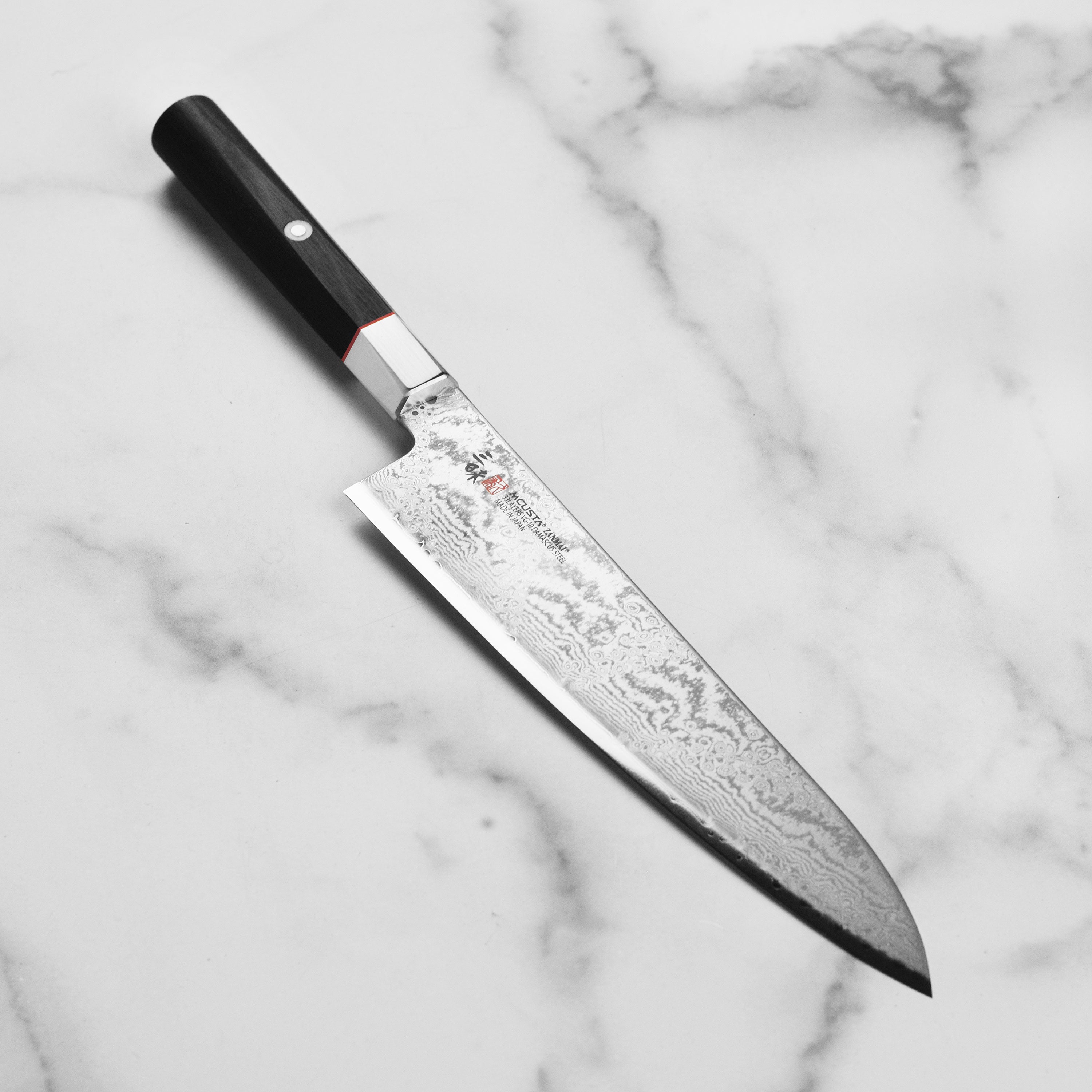 Zanmai Hybrid Damascus Splash 8