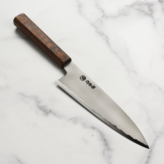 Takayuki Sanpou Hand-Forged Shirogami 8.25" Gyuto