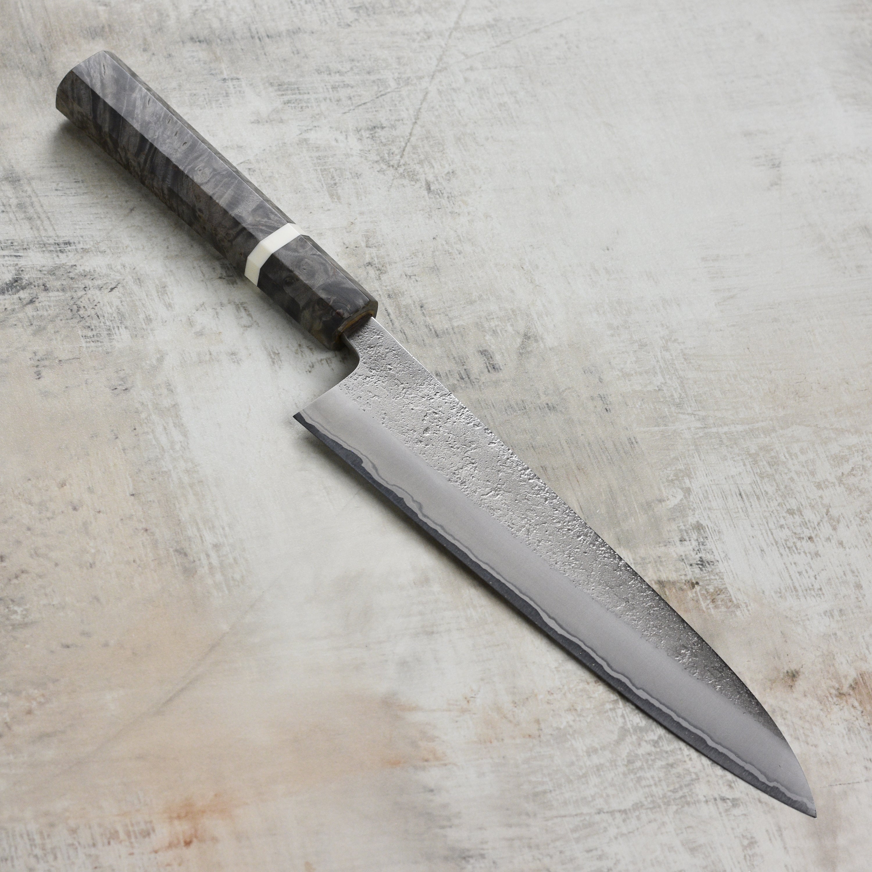 しらゆき Yoshikane 210mm Gyuto Shirogami #2 Stainless Clad (8.25