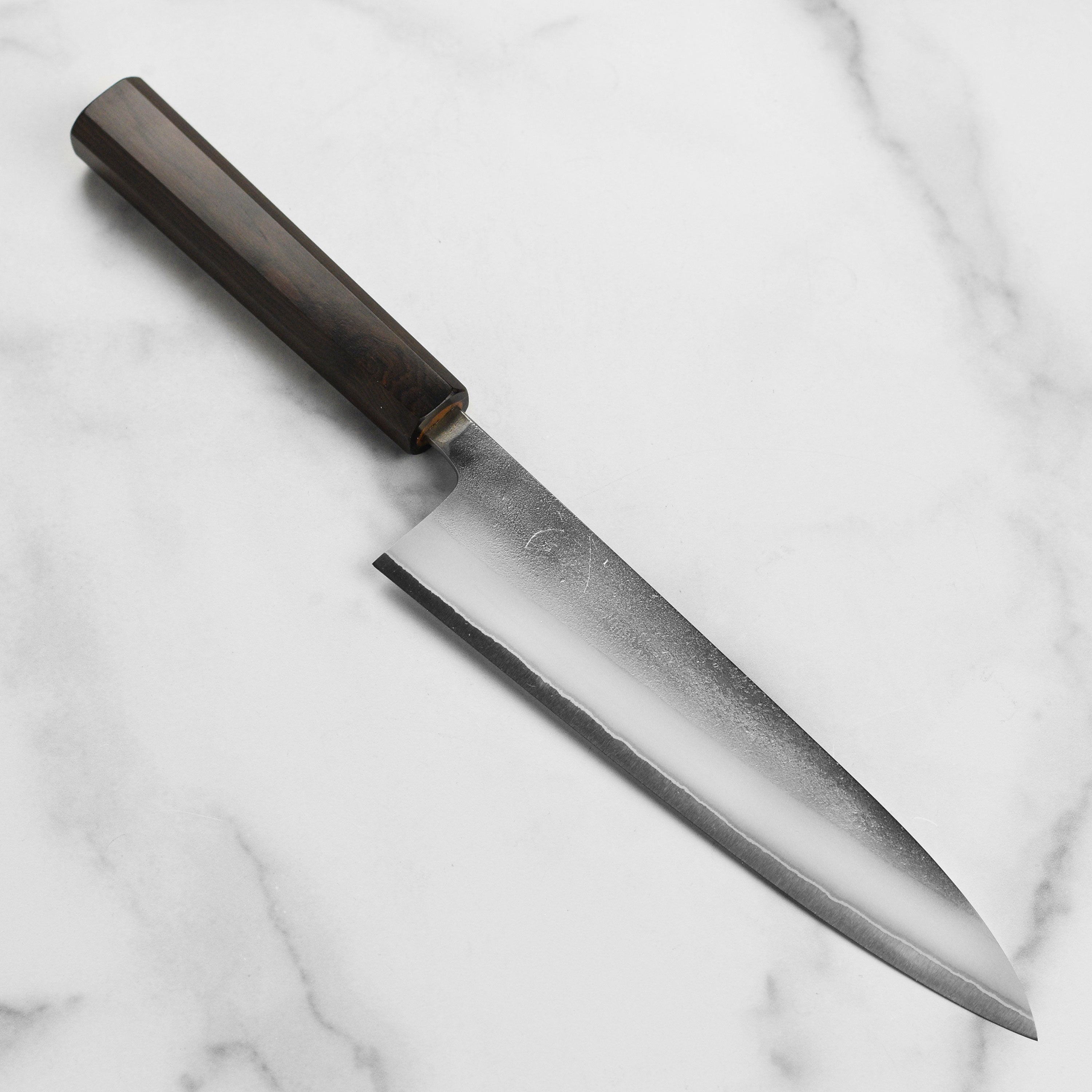 Yazawa - ヨッシー Yoshikane 210mm Gyuto Shirogami #2 Stainless Clad (8.25