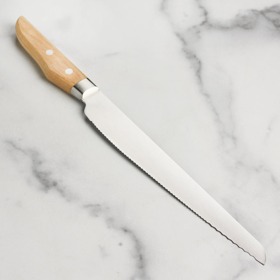 Suncraft Seseragi 8.75" Bread Knife, Left-Handed