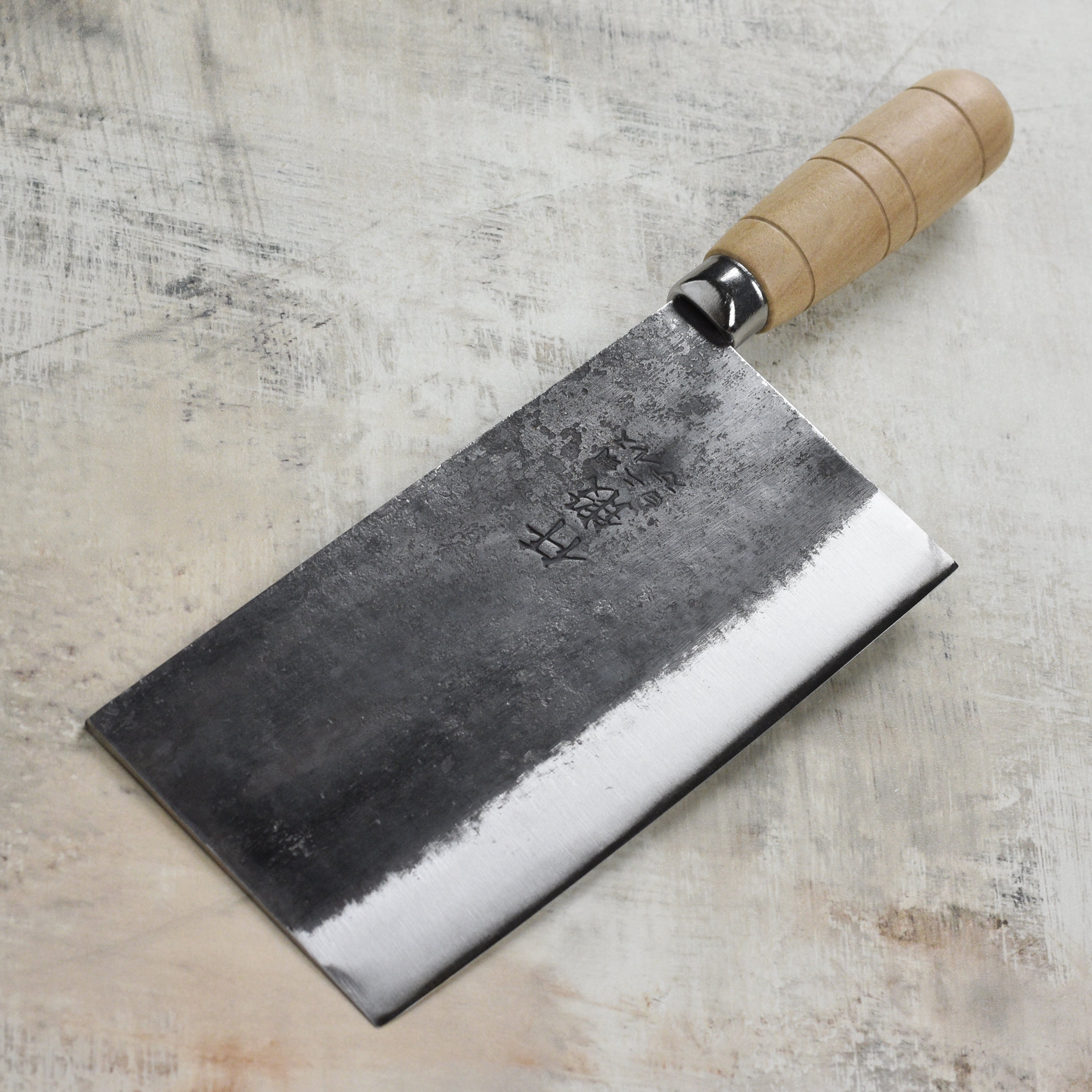 ナイフウィング カチナ Cellicion　Zuni Sentan Hand-Forged Chinese Cleaver Kurouchi White #2 Carbon