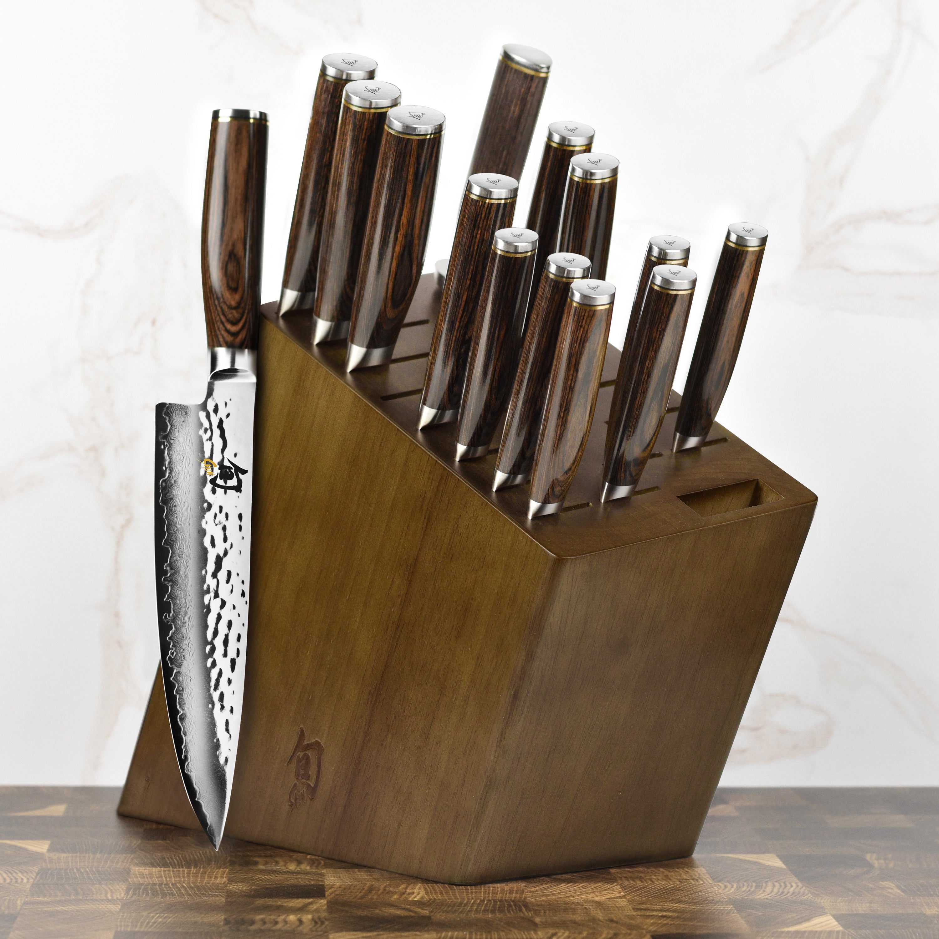 Shun Premier Knife Block Set - 15 Piece – Cutlery and More