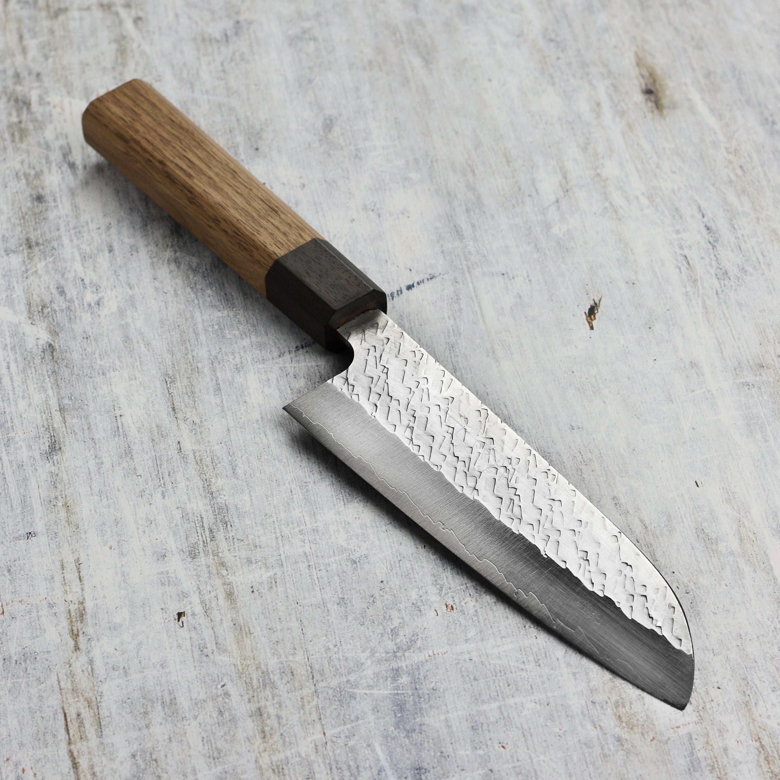 Takeshi Saji SPG STRIX Santoku Knife, 6.5