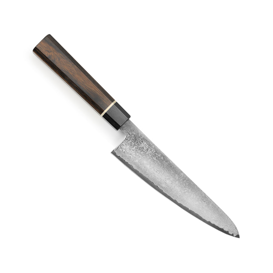 Senzo Black Damascus 5.5" Prep Knife