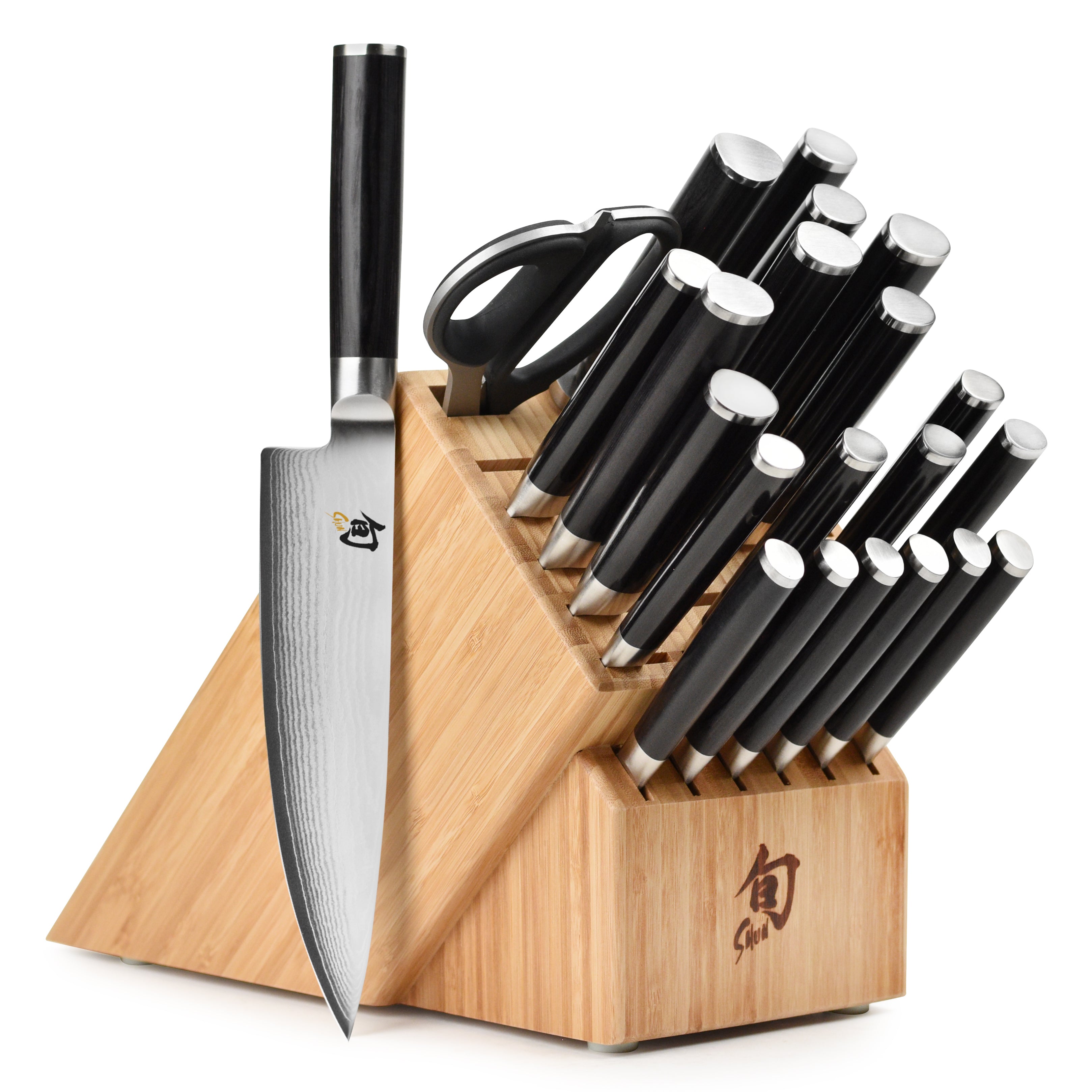 Shun Classic Knife Block Set 23 Piece Cutlery and More