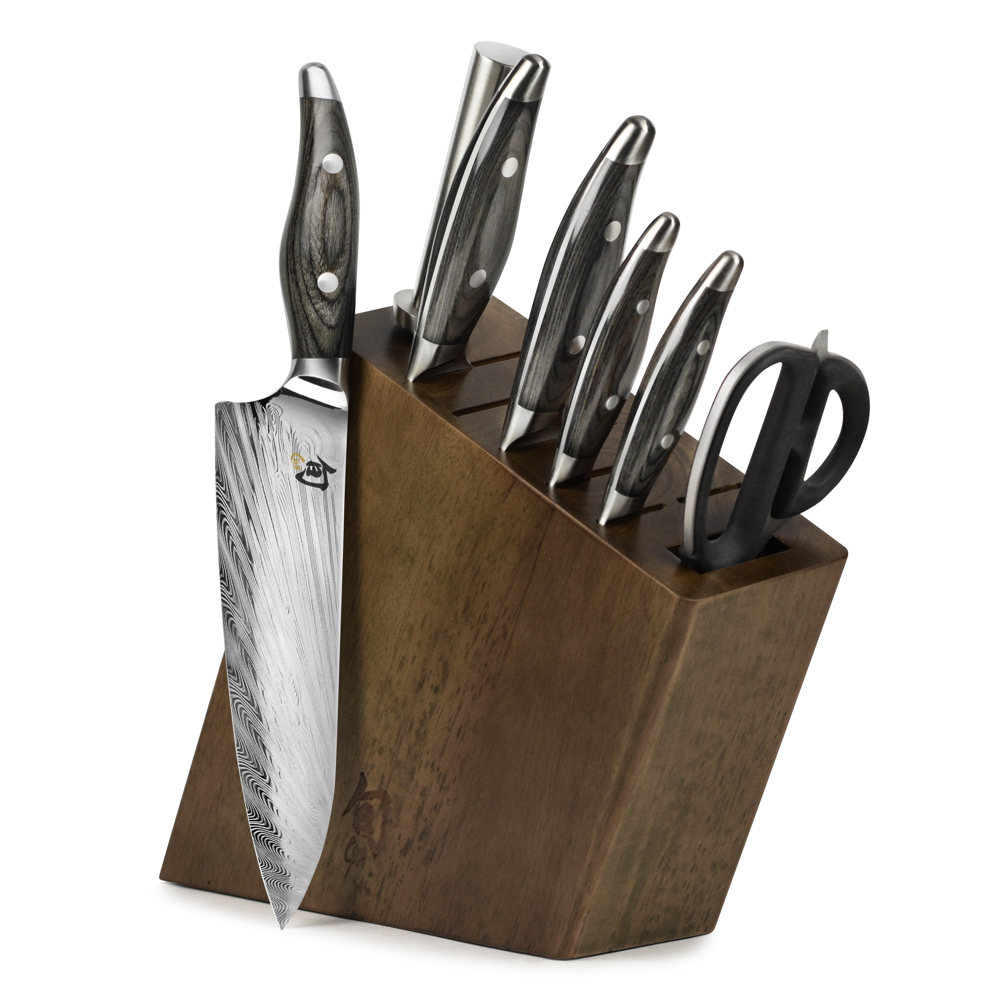 Shun Kaji 8-Piece Knife Block Set