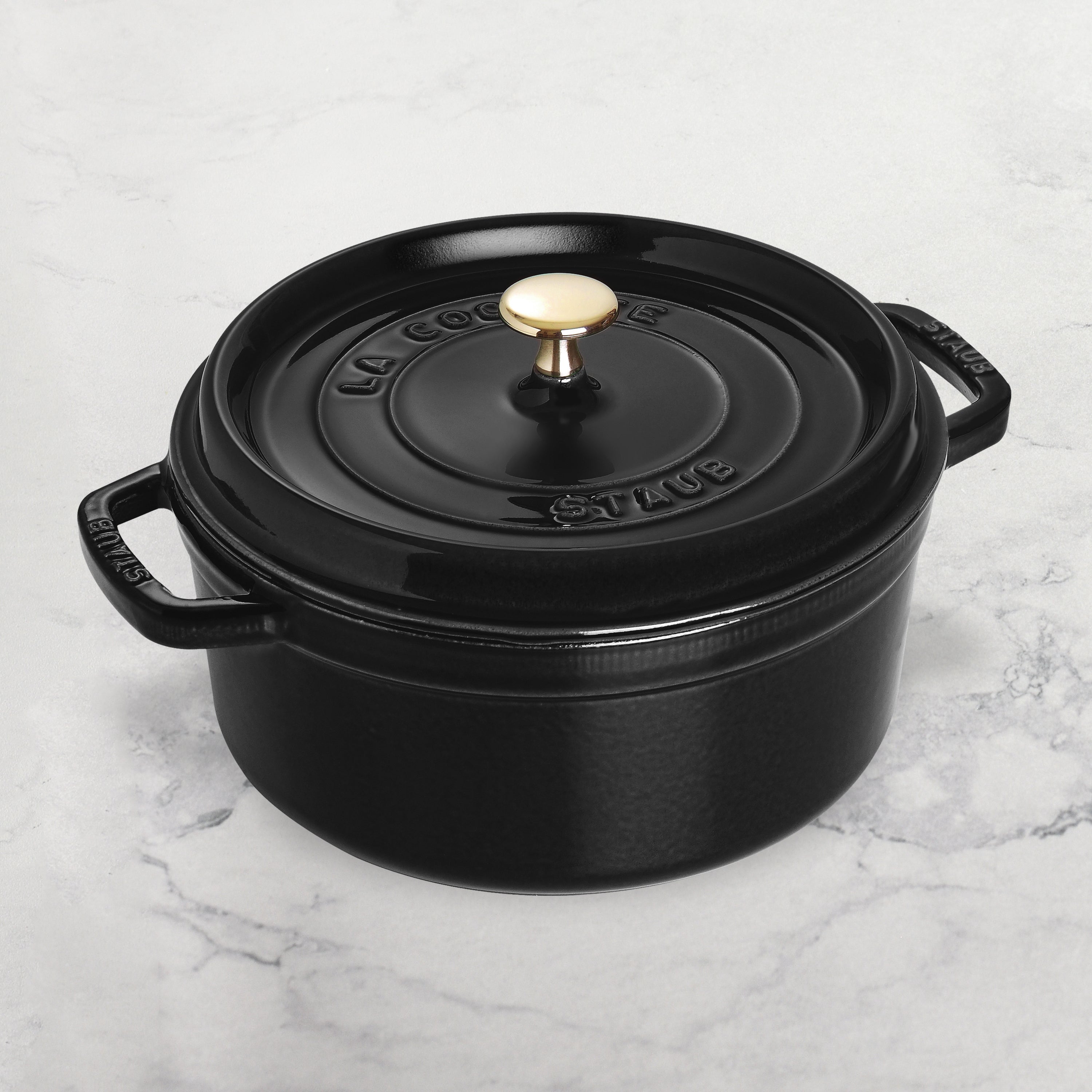 STAUB LA COCOTTE 鍋 18cm 黒 Staub Dutch Oven - 7-qt Cast Iron Cocotte - Matte Black – Cutlery
