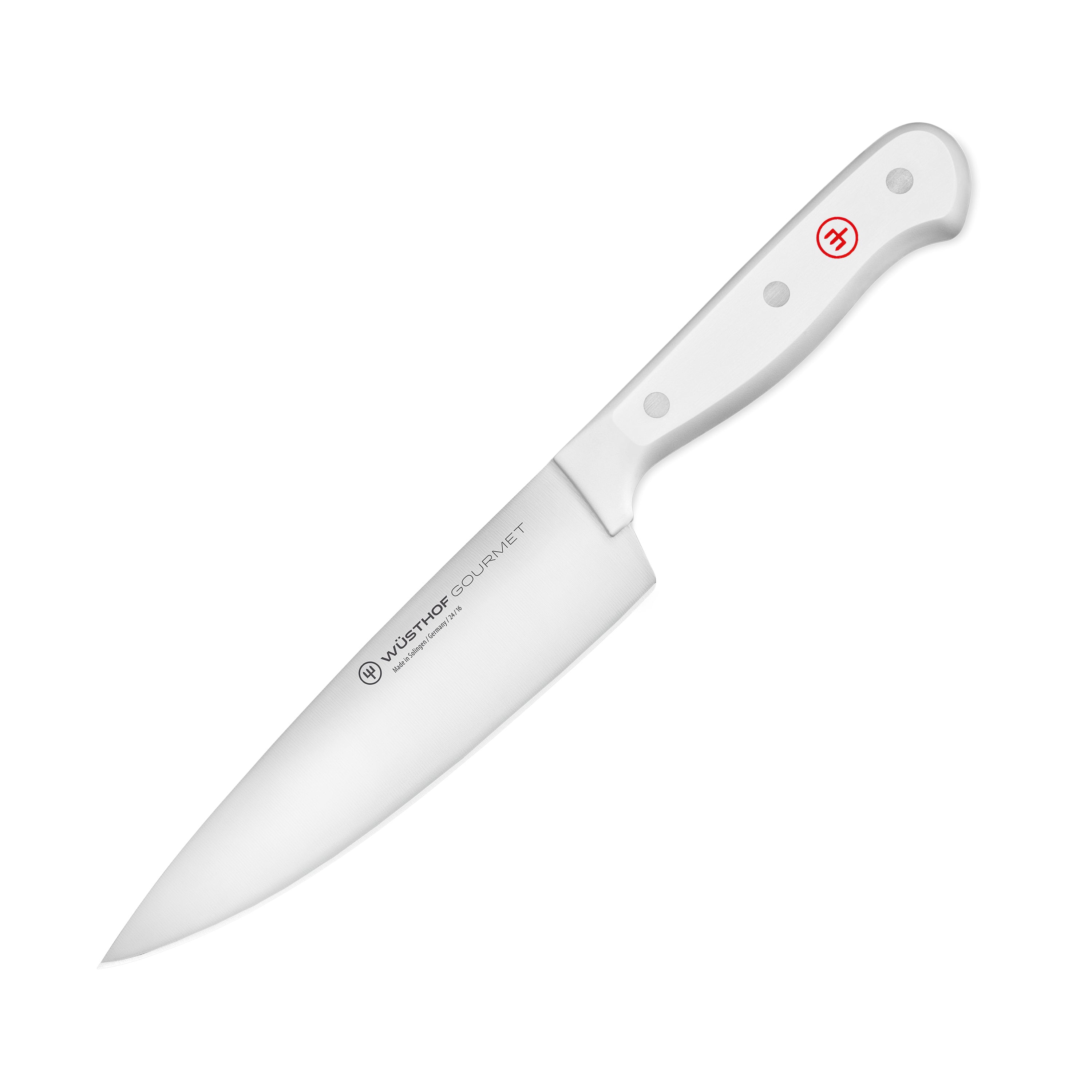Wusthof Gourmet Chef's Knife 6", White Handle Cutlery and More