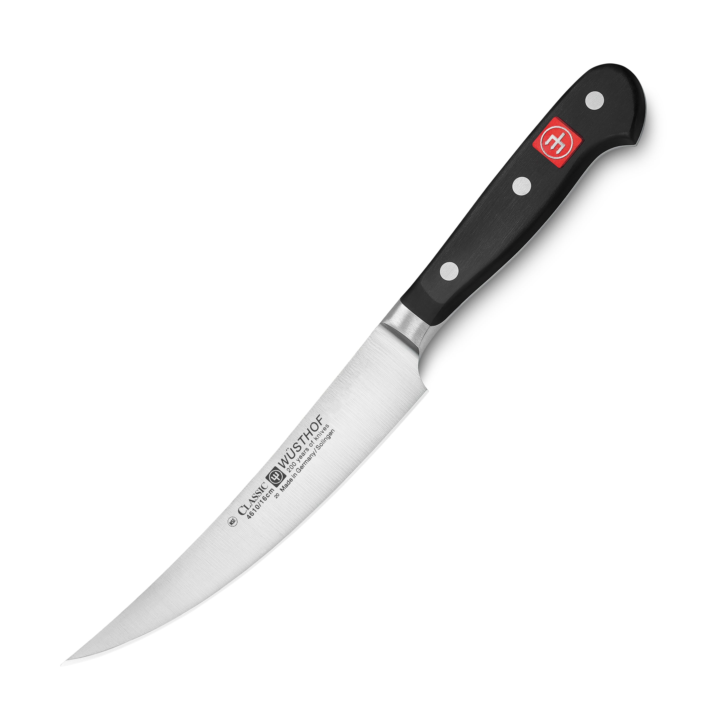 Wusthof Classic Curved Boning Knife, 6" Blade German Stainless