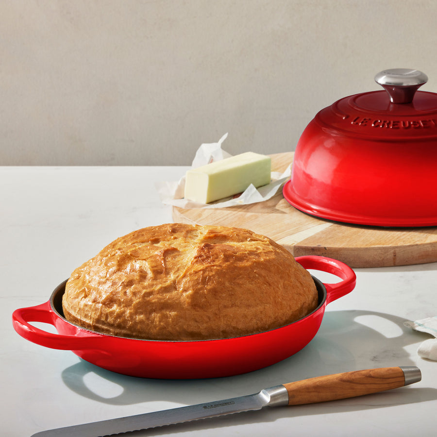 Le Creuset Signature Cast Iron 9.5" Cerise Bread Oven