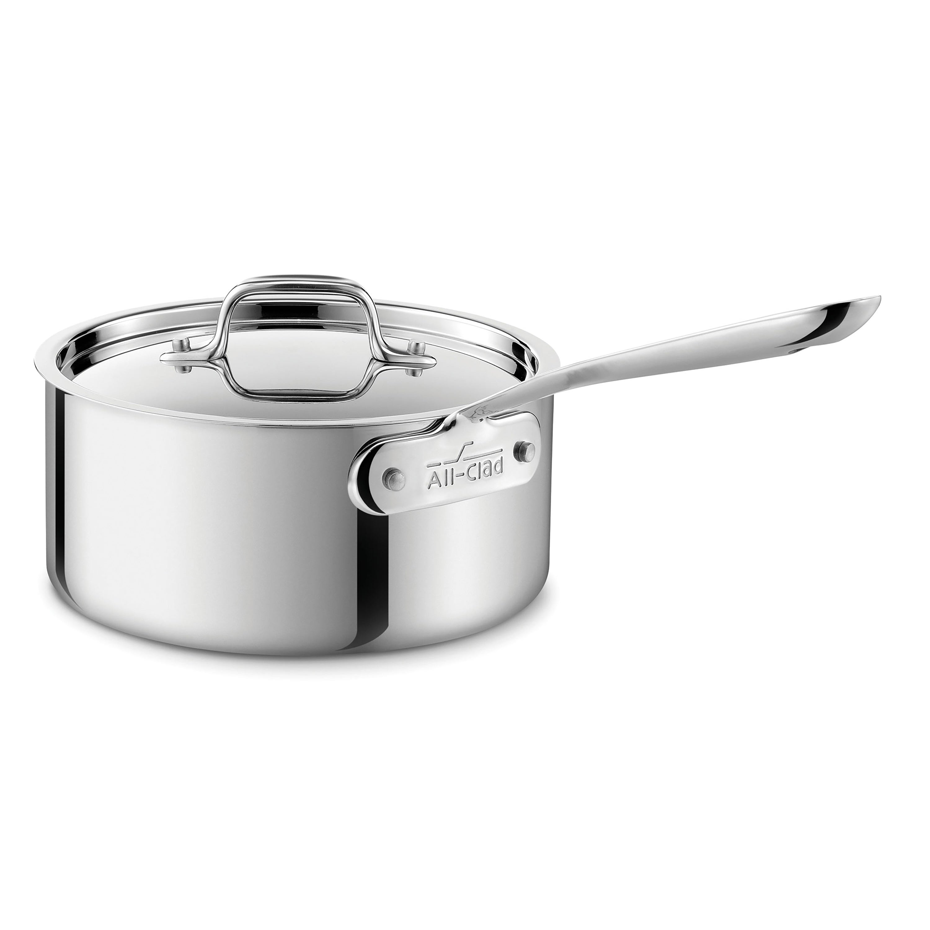 All-Clad d3 Stainless Saucepan - 3-qt – Cutlery and More