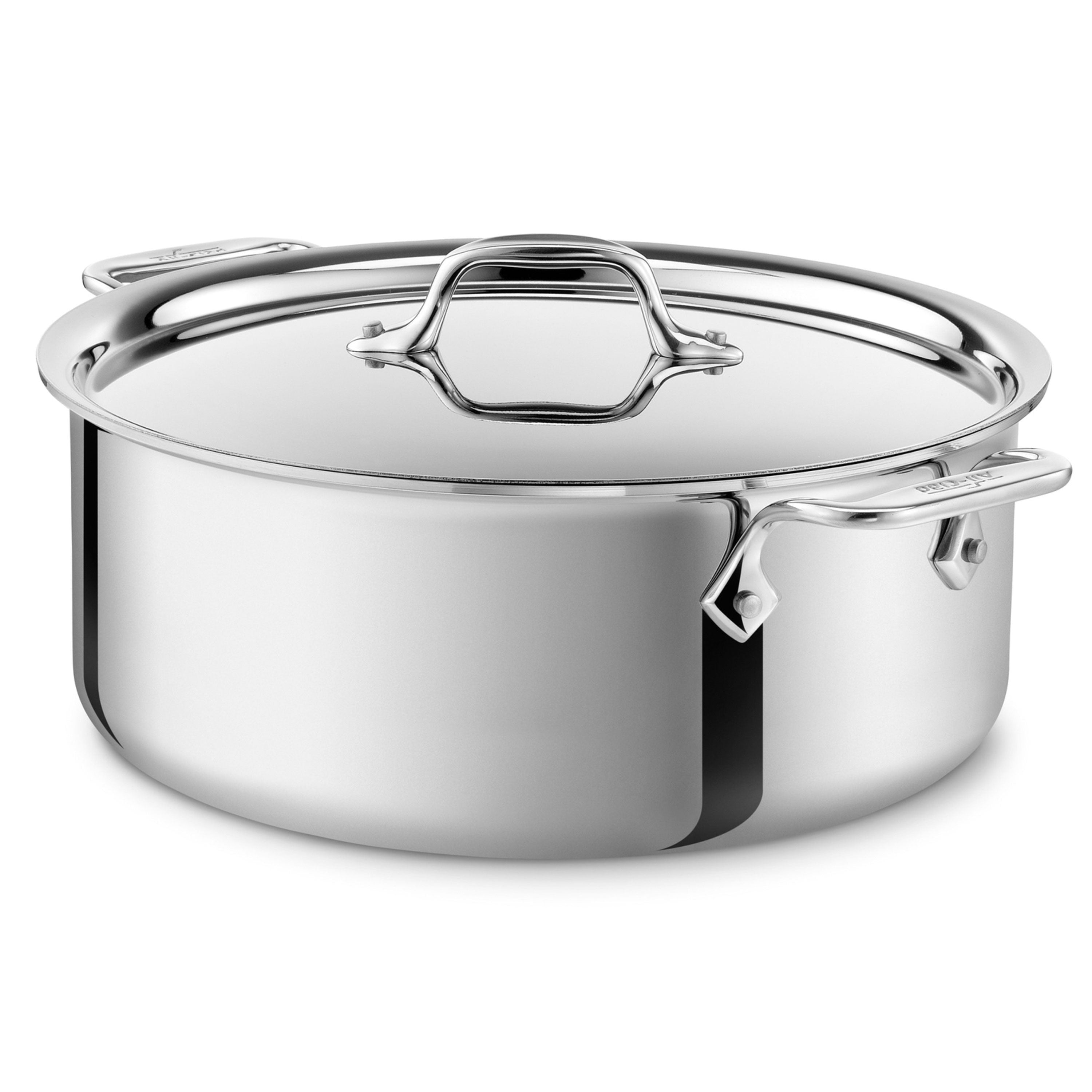 All-Clad d3 Stainless Stock Pot - 6-quart – Cutlery and More