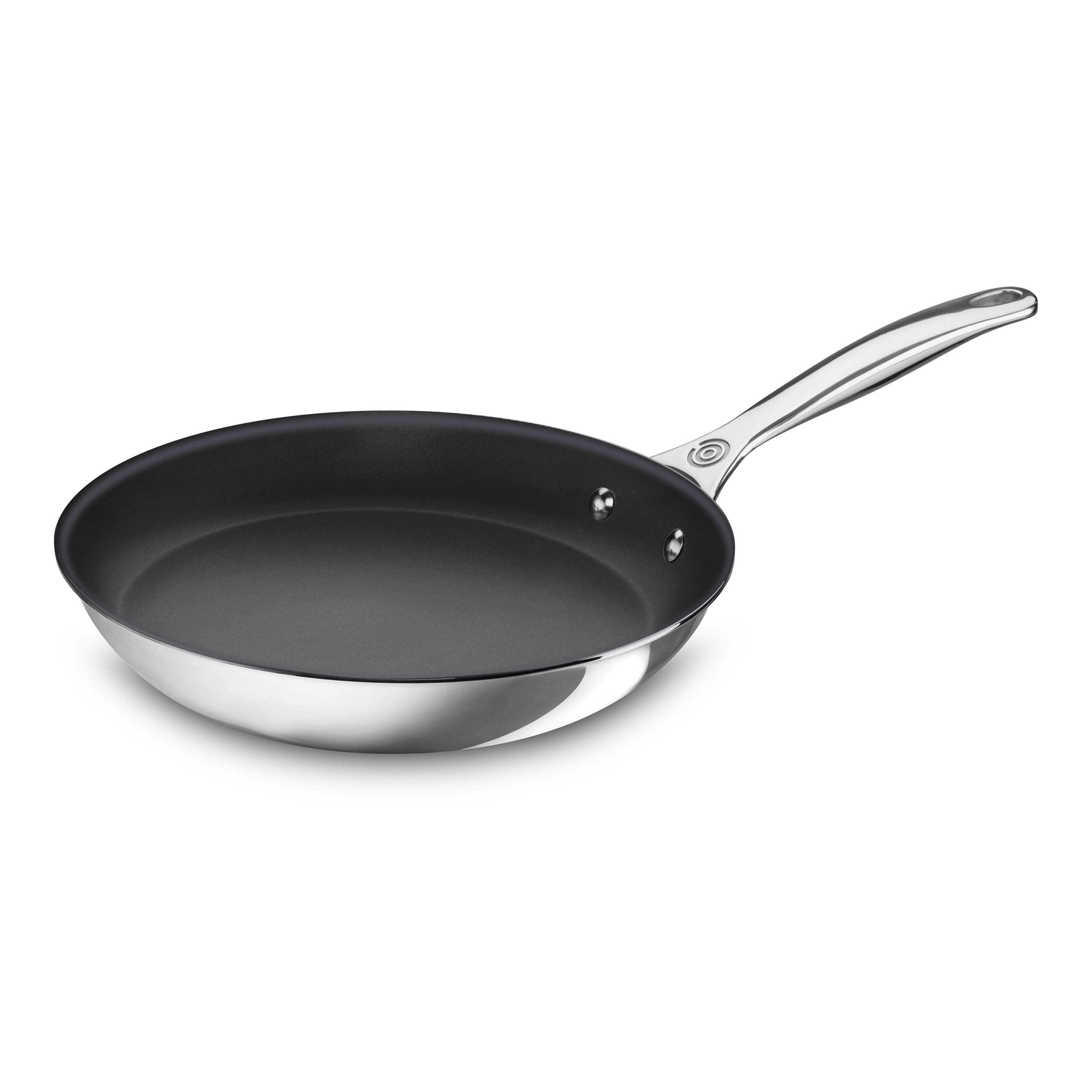 Le Creuset 10 Inch Stainless Steel Fry Pan - Winestuff