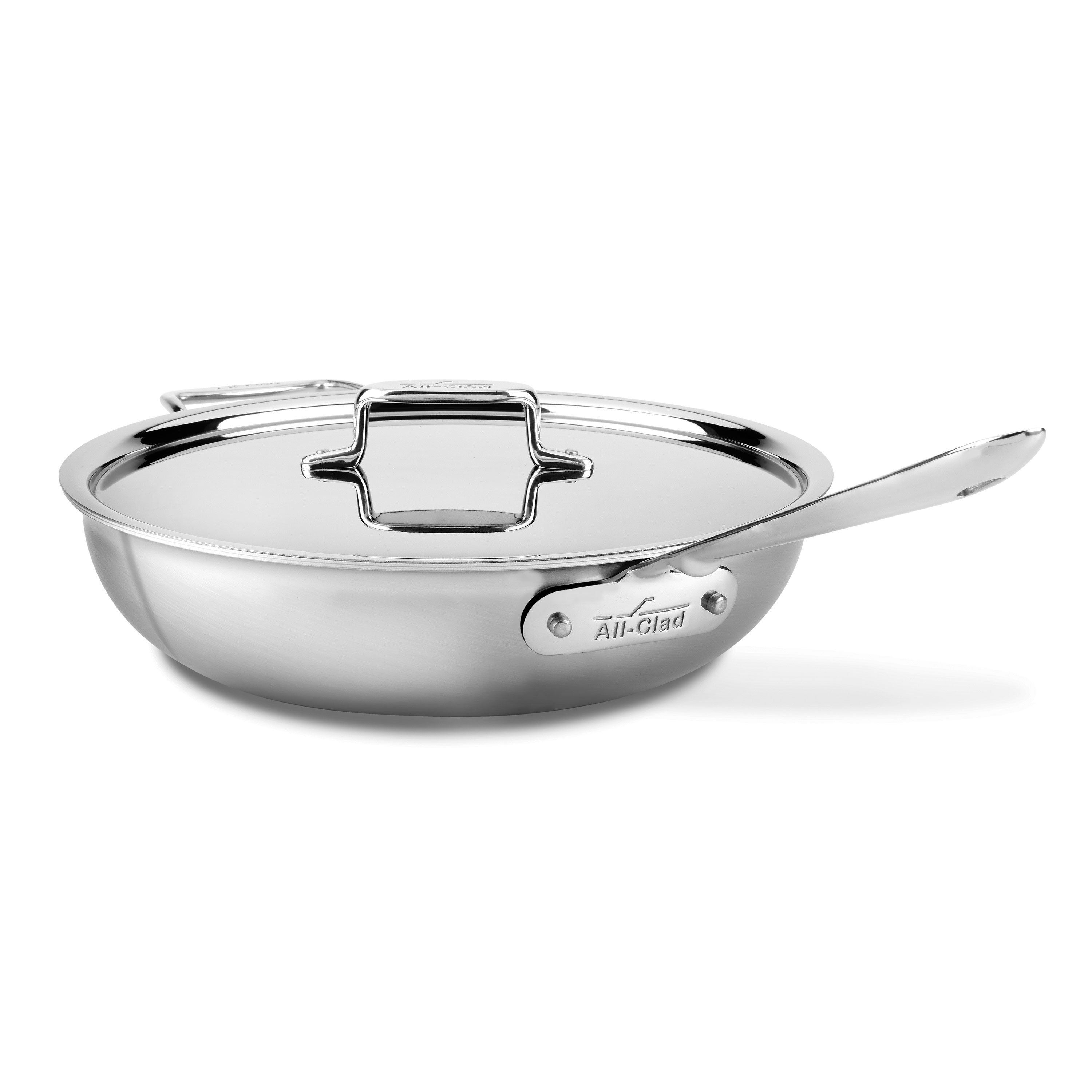 All-Clad D5 Brushed Stainless Steel 4.5 Quart Universal Pan