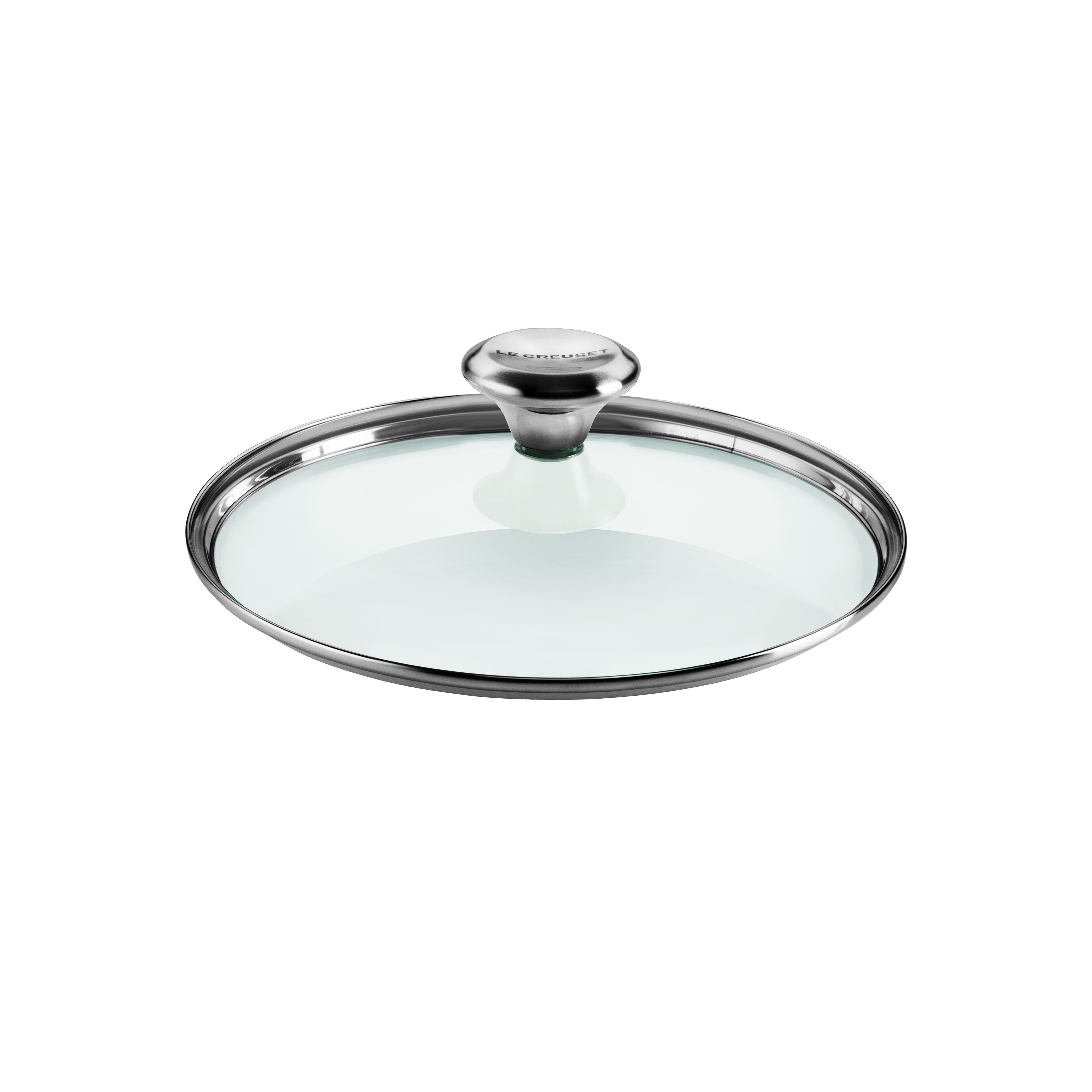 Le Creuset Tempered Glass Lid with Stainless Steel Knob - 8