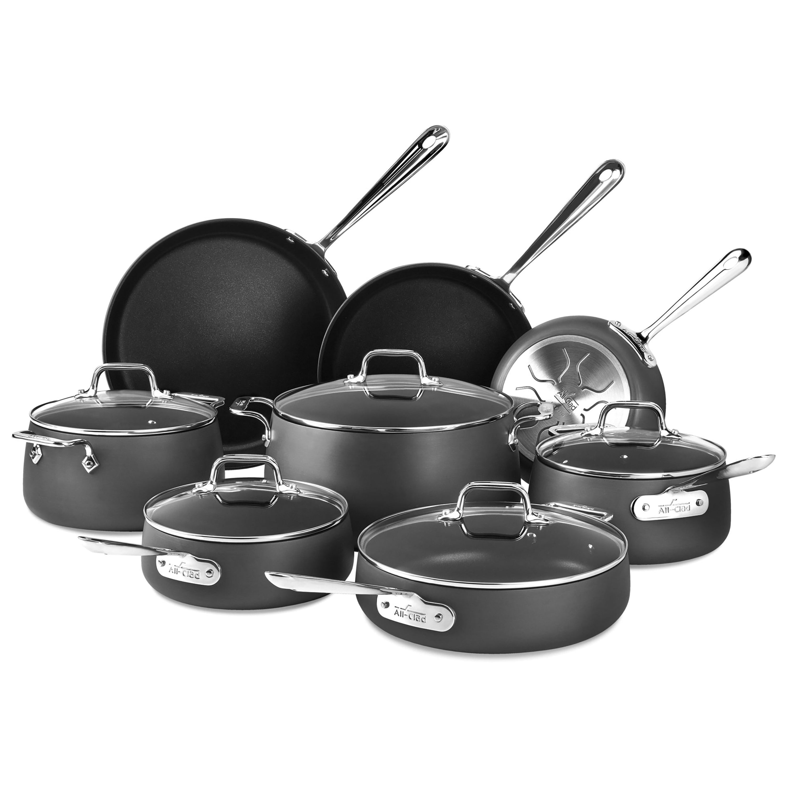 All-Clad All Clad Stainless Steel Nonstick 10-Piece Cookware Set