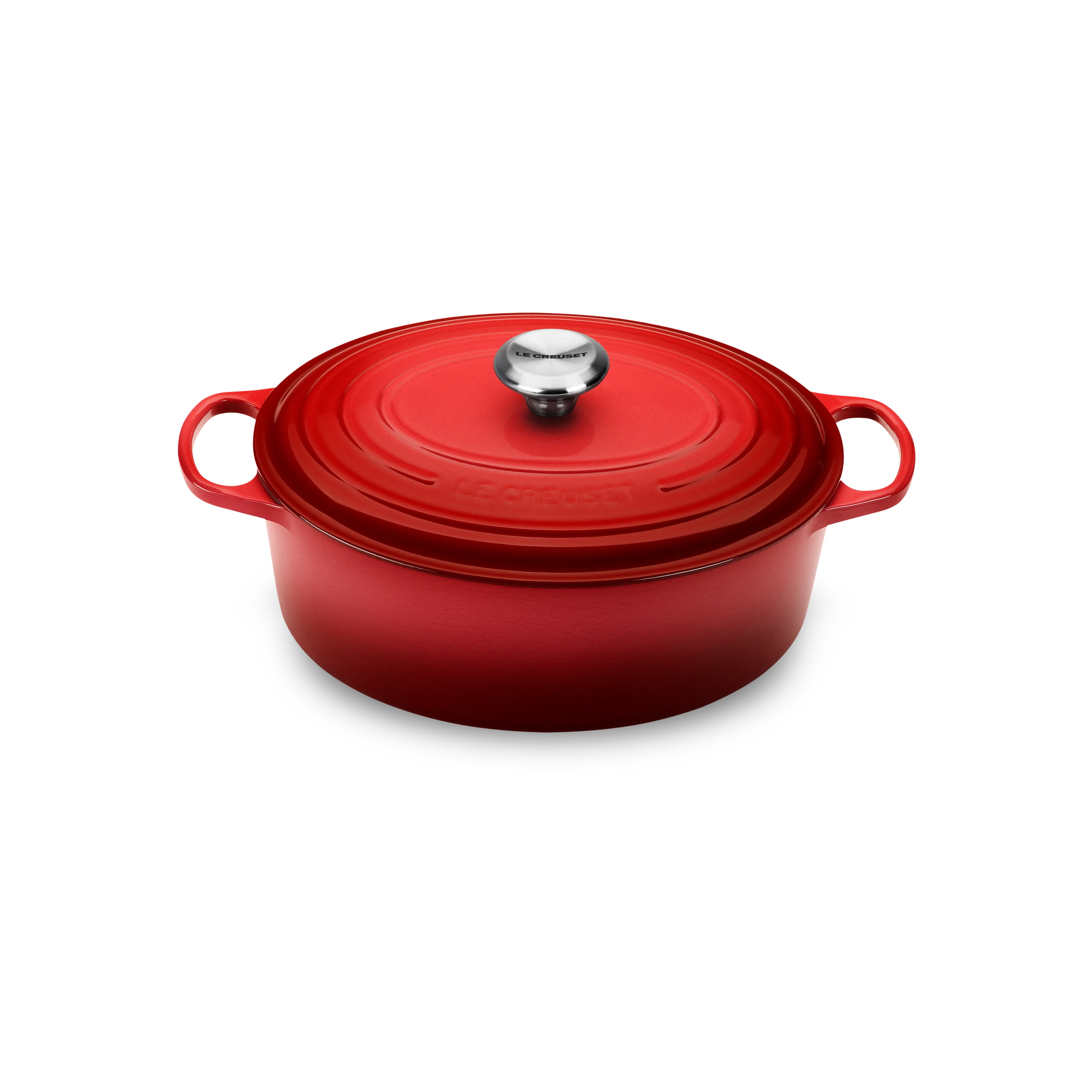 Le Creuset 2.75 qt. Shallow Round Dutch Oven ,Cerise