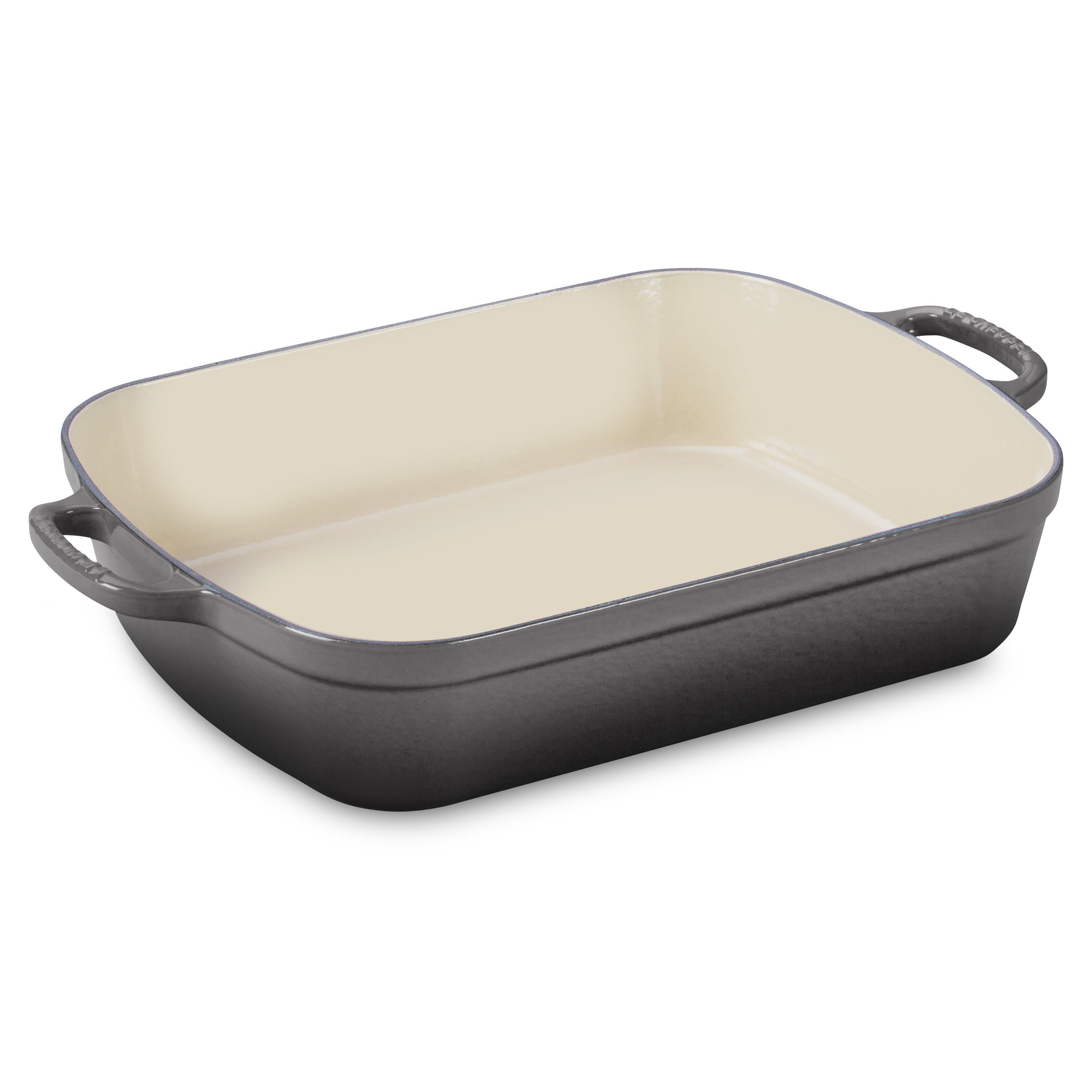 Le Creuset Roasting Pan - Cast Iron - Oyster – Cutlery and More