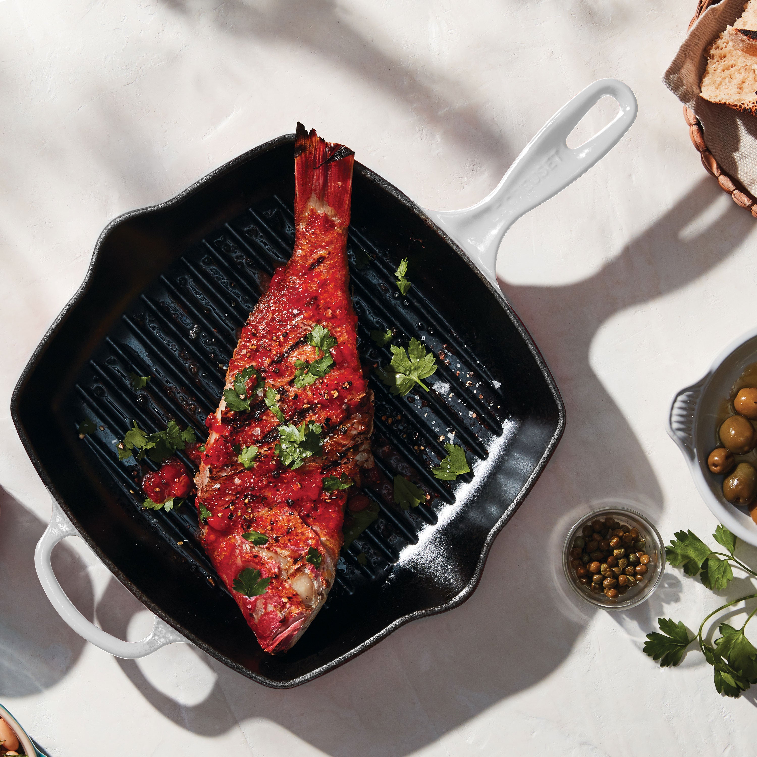 Le Creuset Skillet Grill Pan - 10.25