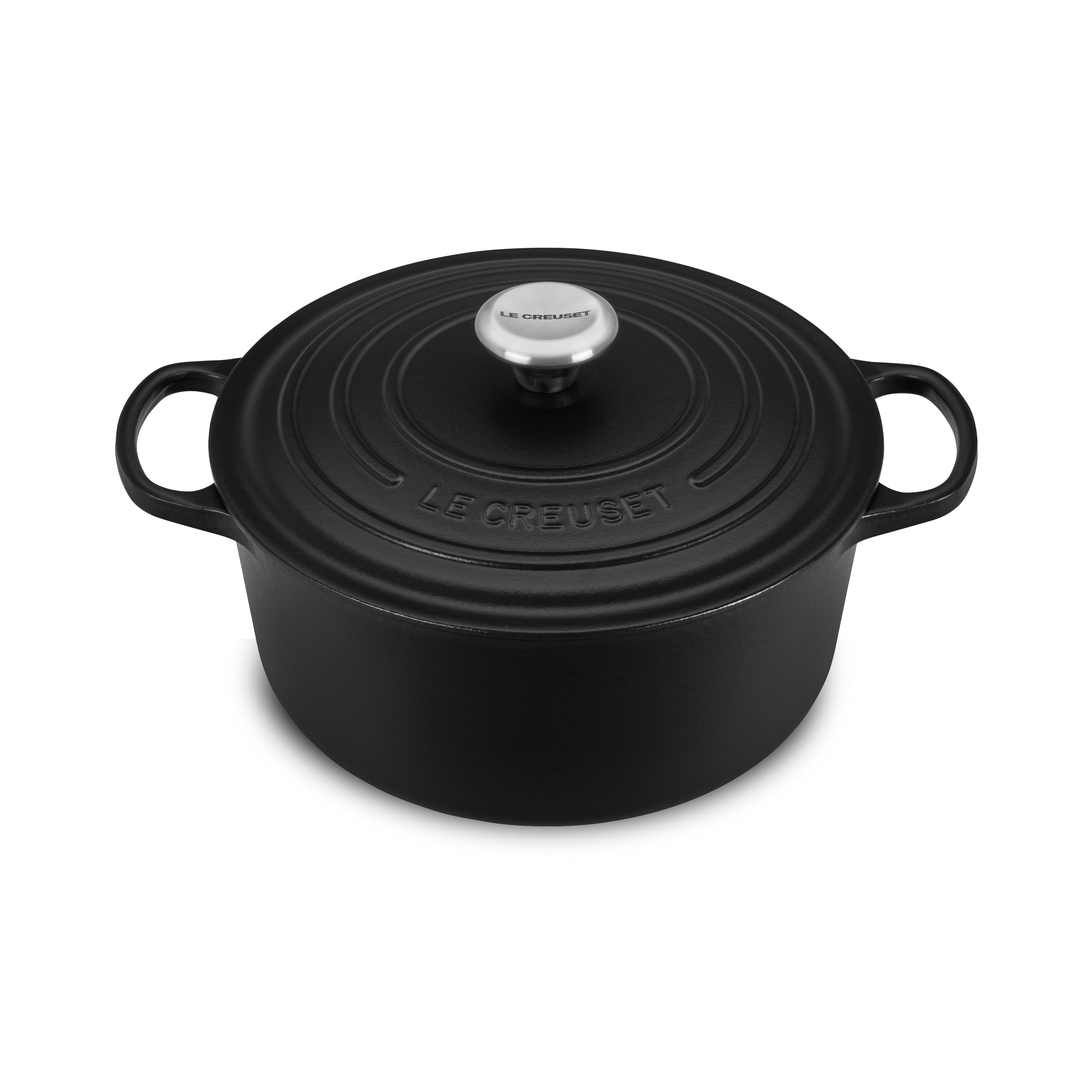 【新品】LE CREUSET　ソースパン　ブラックオニキス　21cm 新品】LE CREUSETソースパンブラックオニキス21cm