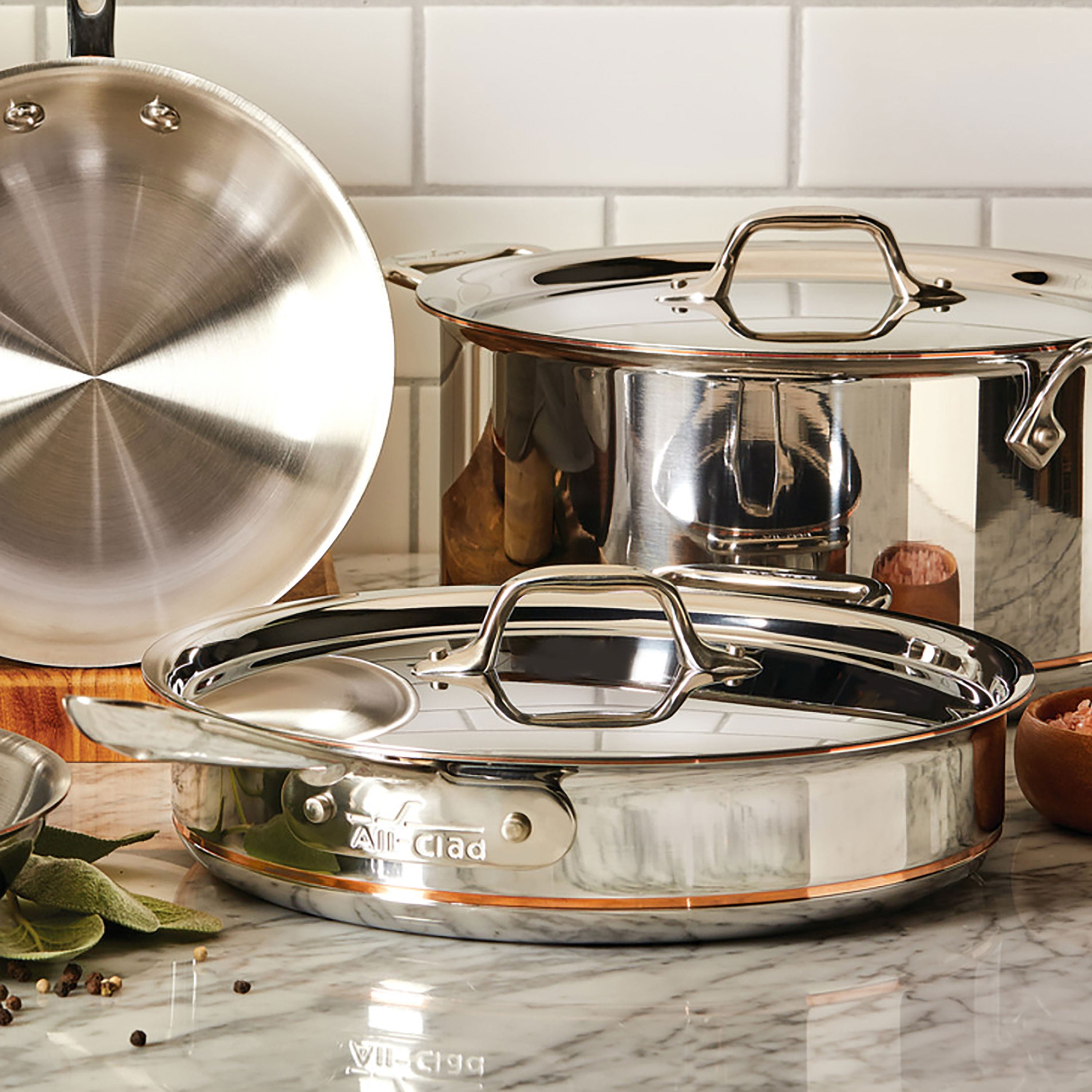All-Clad Copper Core Saute Pan - 5-qt – Cutlery and More